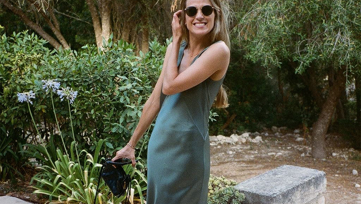 sachin and babi light blue dress holiday edit  Miss Bright