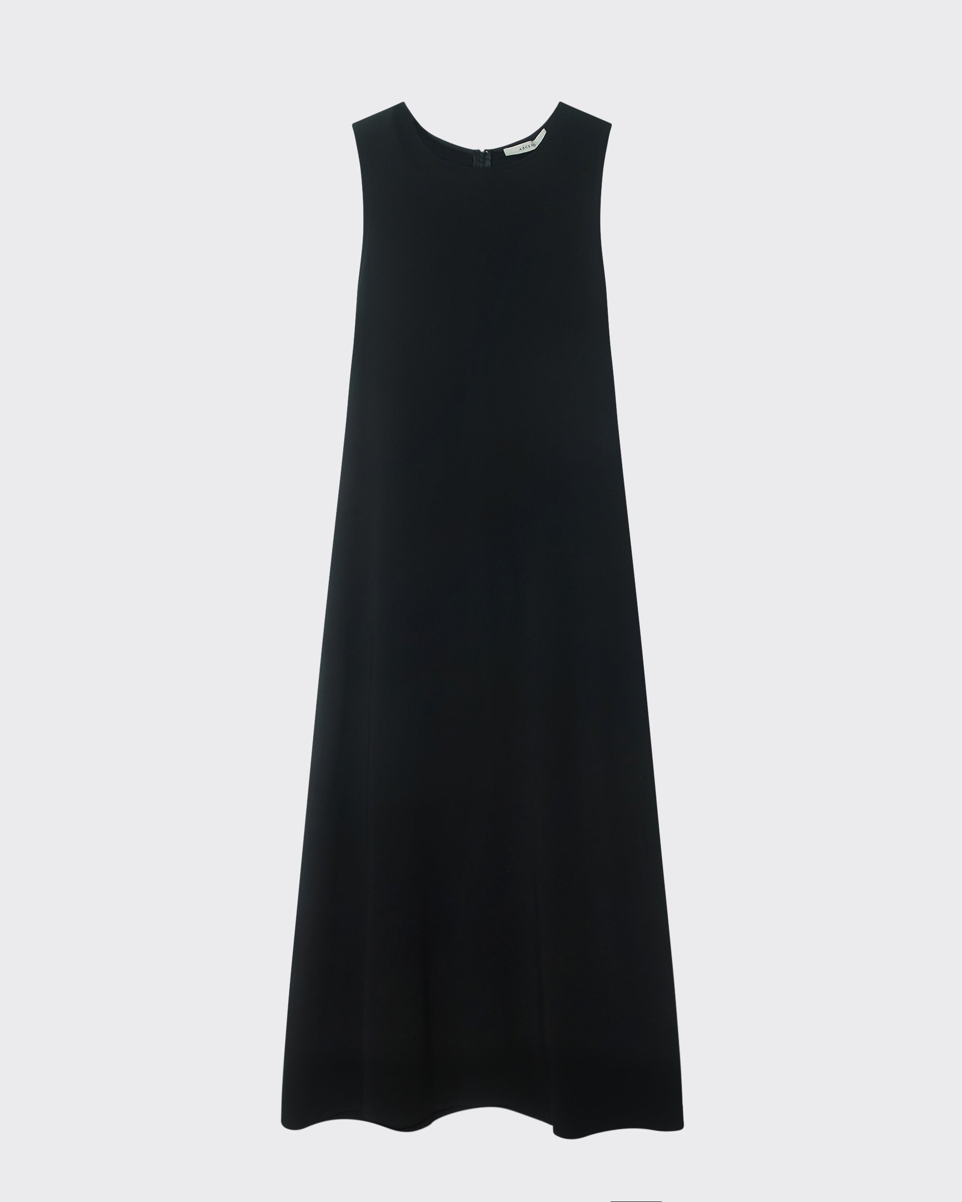 Siena Dress Black Viscose Crepe