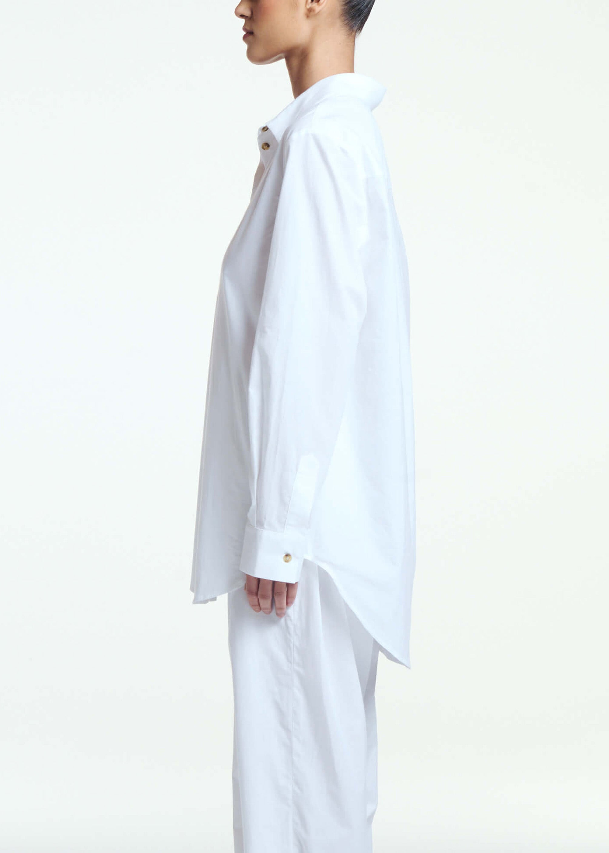 London Shirt White Cotton