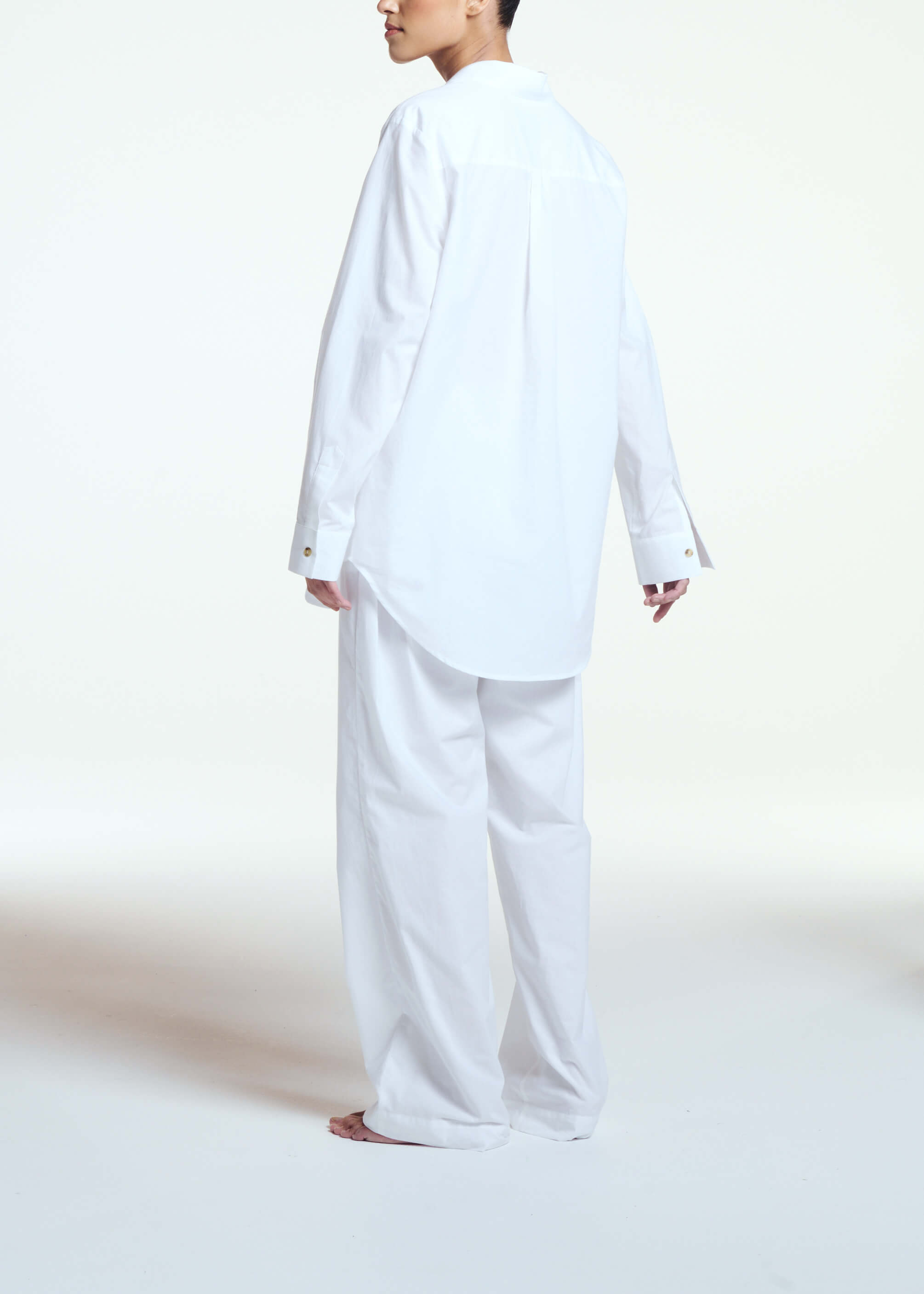 London Shirt White Cotton