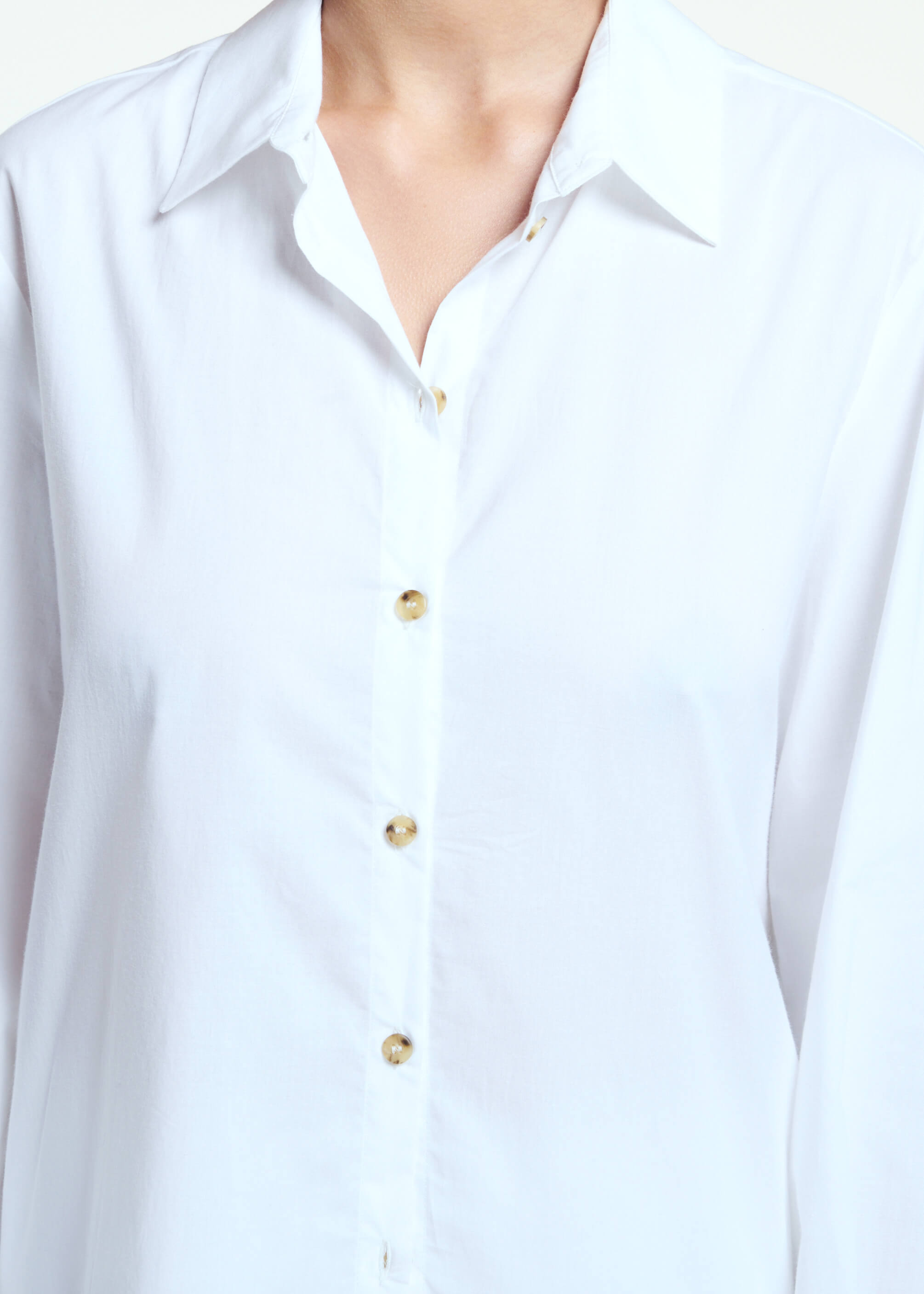 London Shirt White Cotton