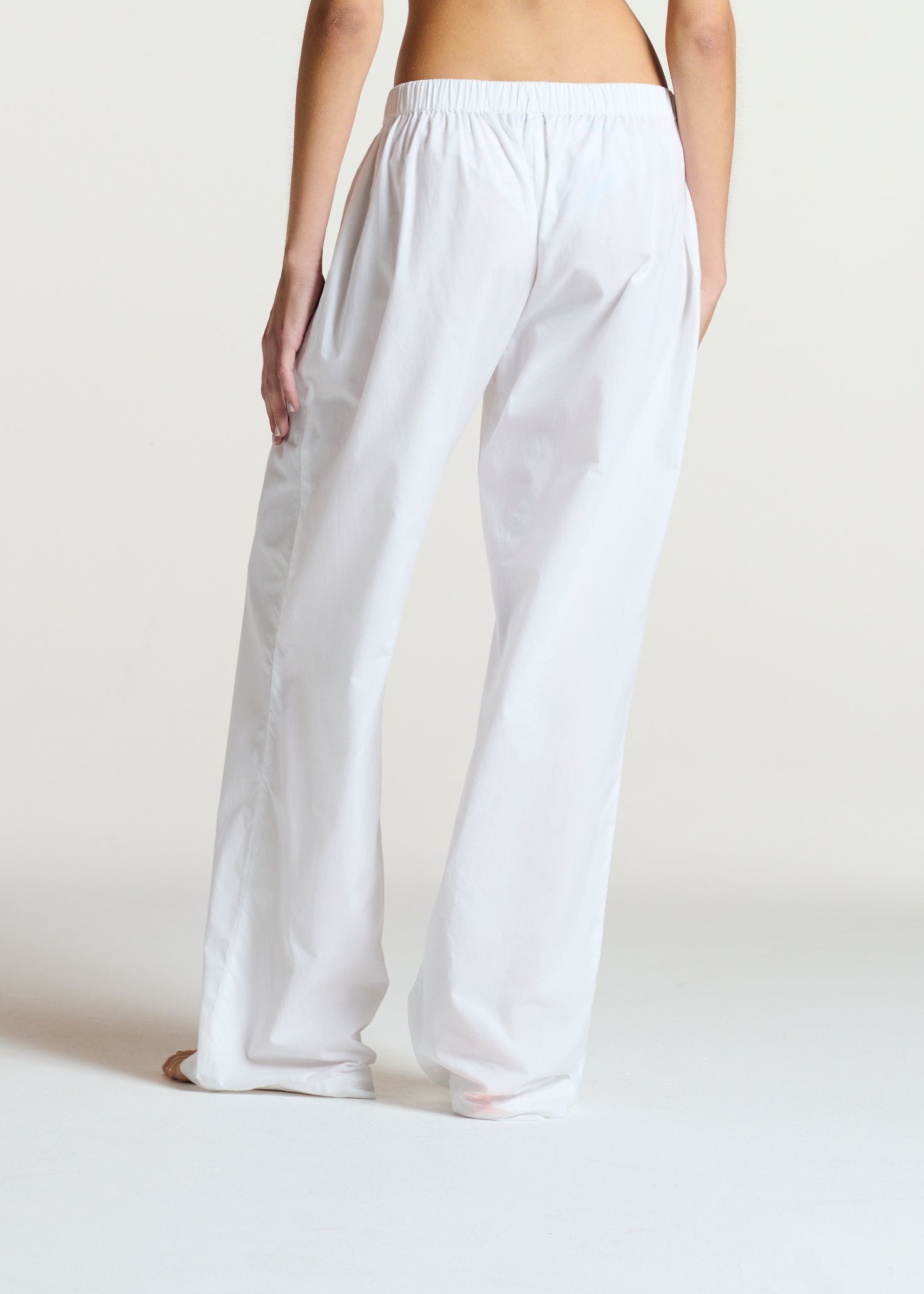 Rosa Trouser White Cotton