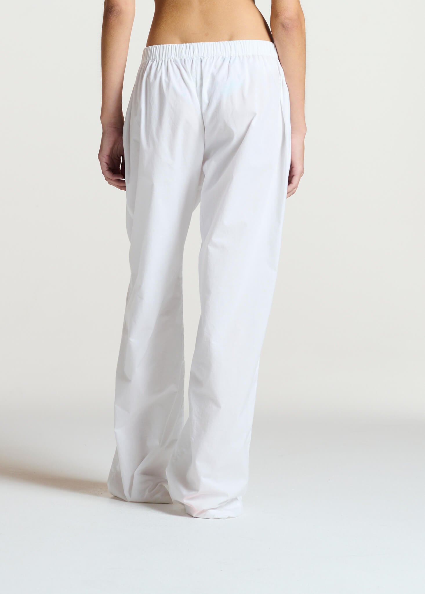 Rosa Trouser White Cotton