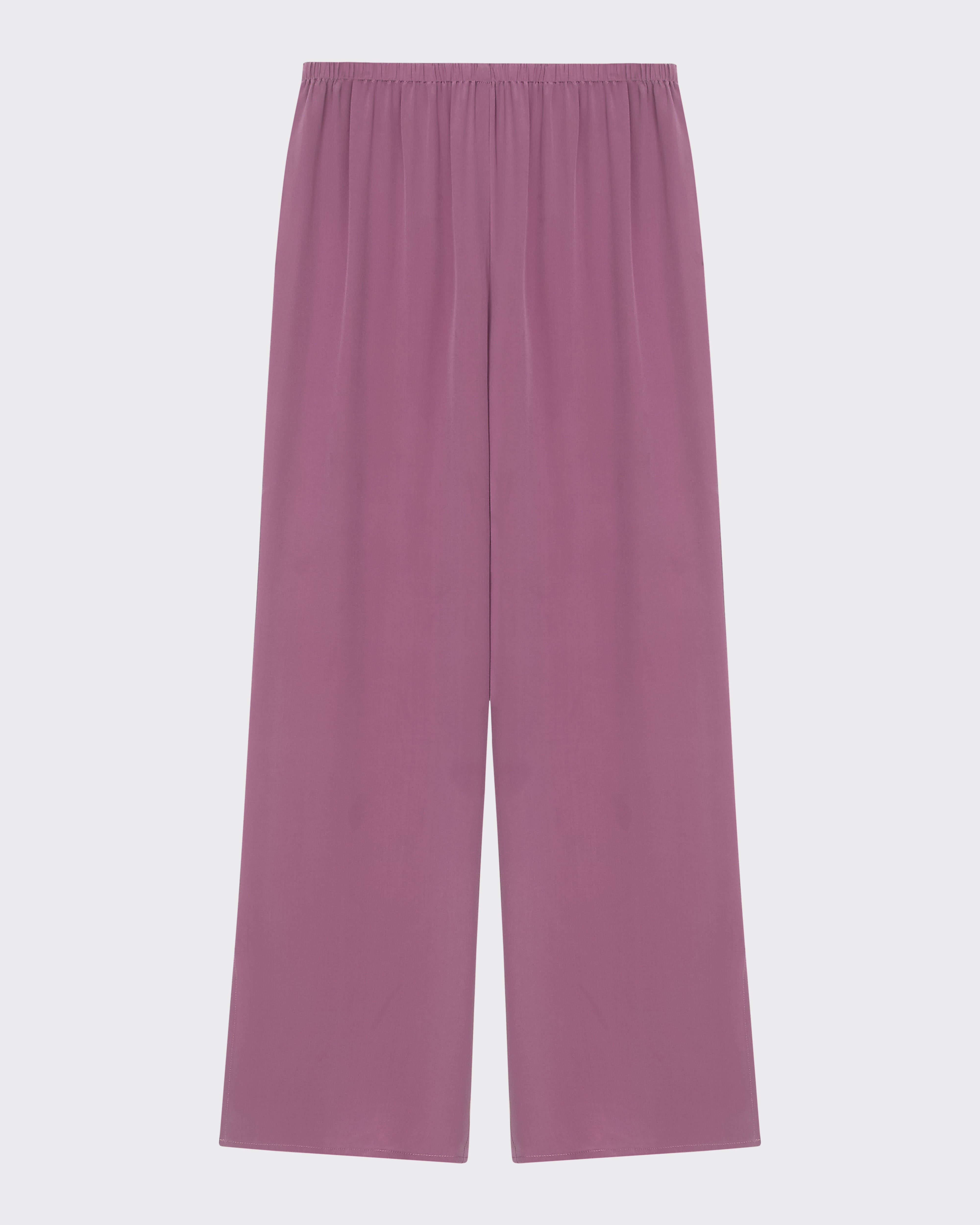 Loreto Trouser Rose Pink Silk Crepe