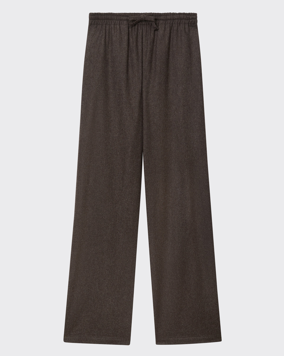 Aurelia Trouser Brown Wool Flannel