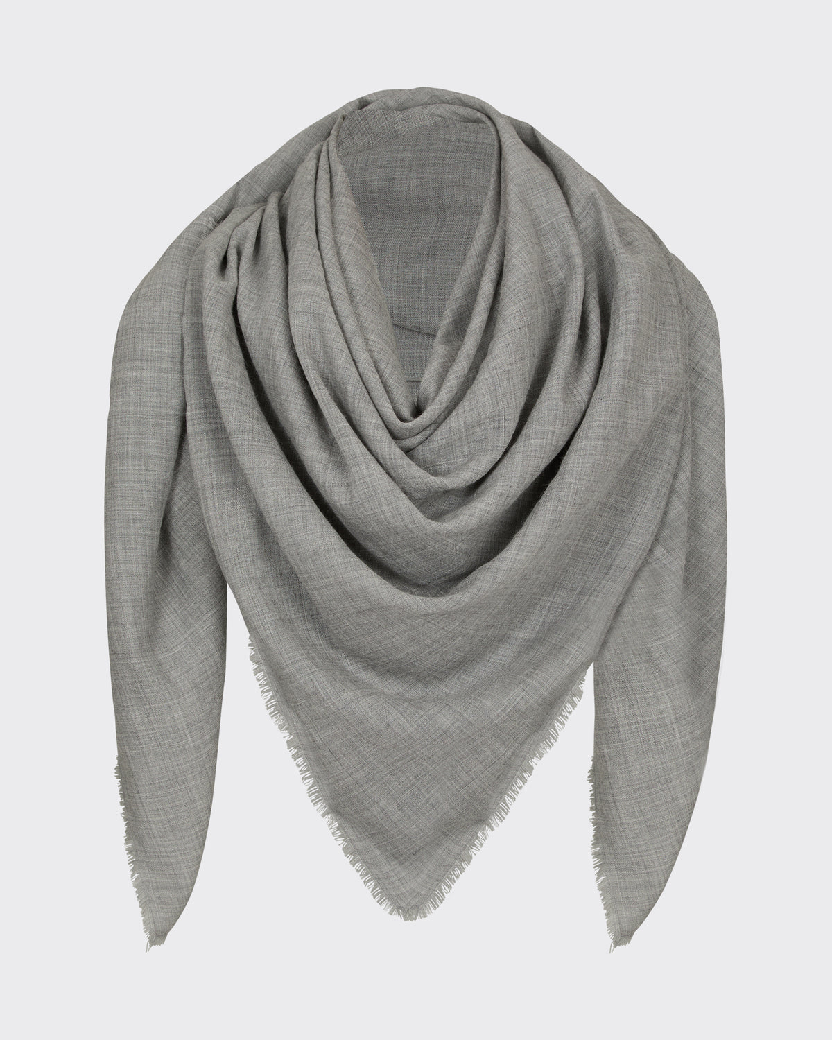 Wrap Light Grey 100% Virgin Wool
