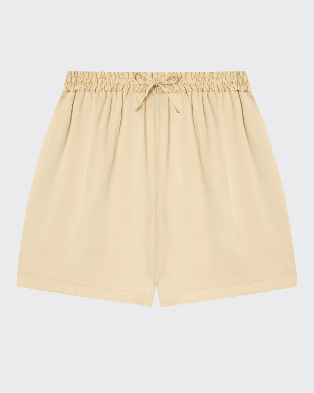 Boston Short Champagne Silk Satin