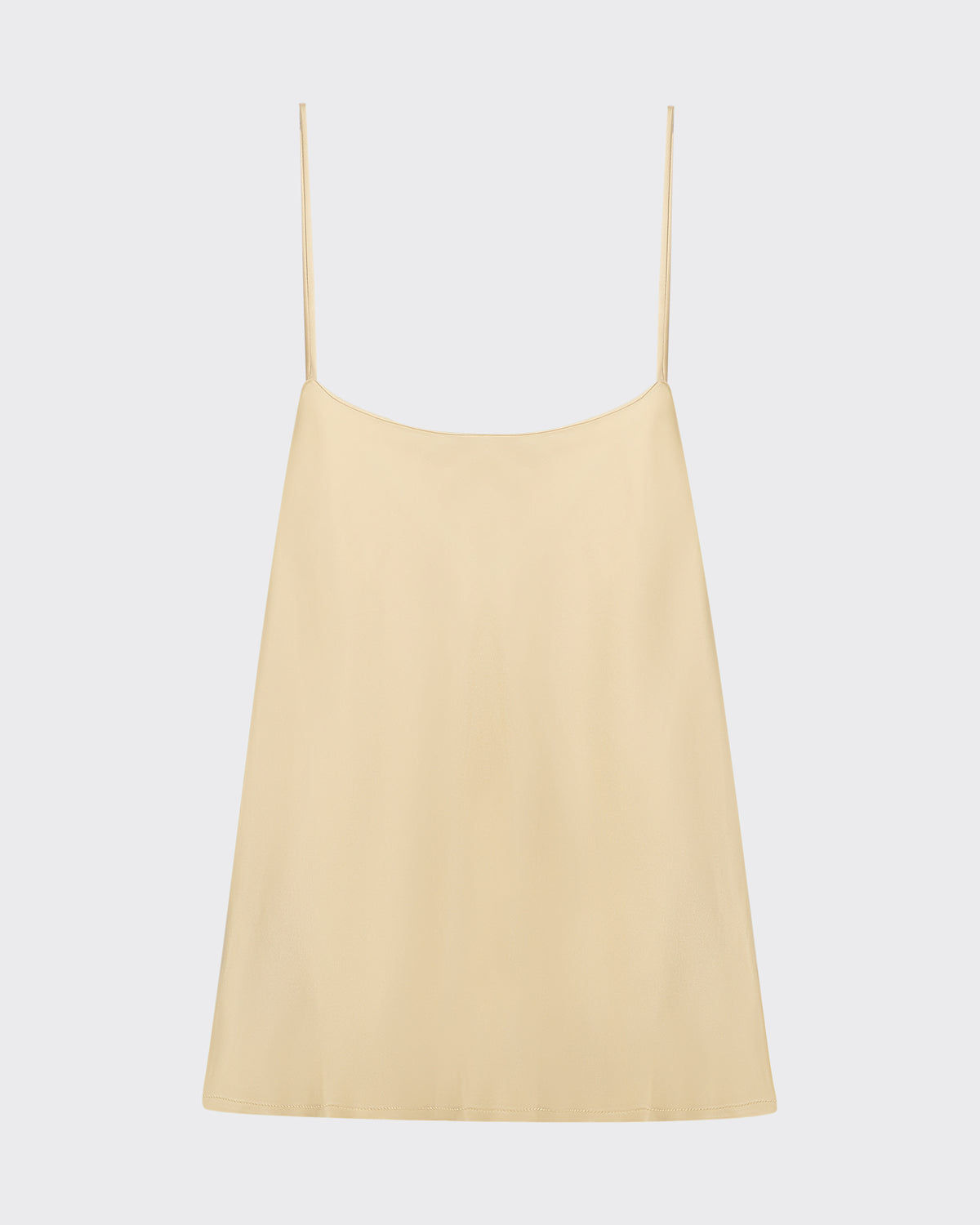 Matera Top Champagne Silk Satin
