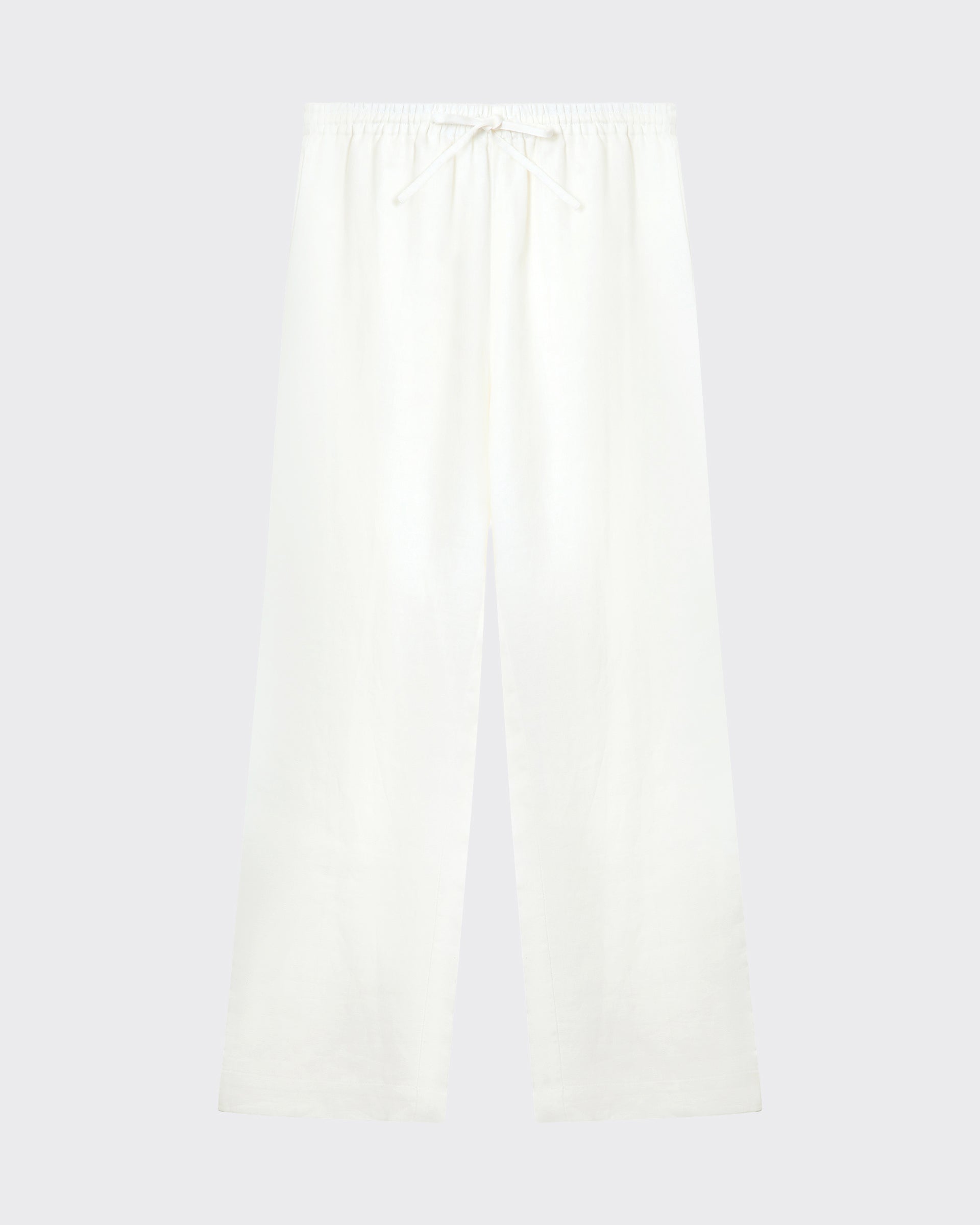 Aurelia Trouser White Heavy Linen