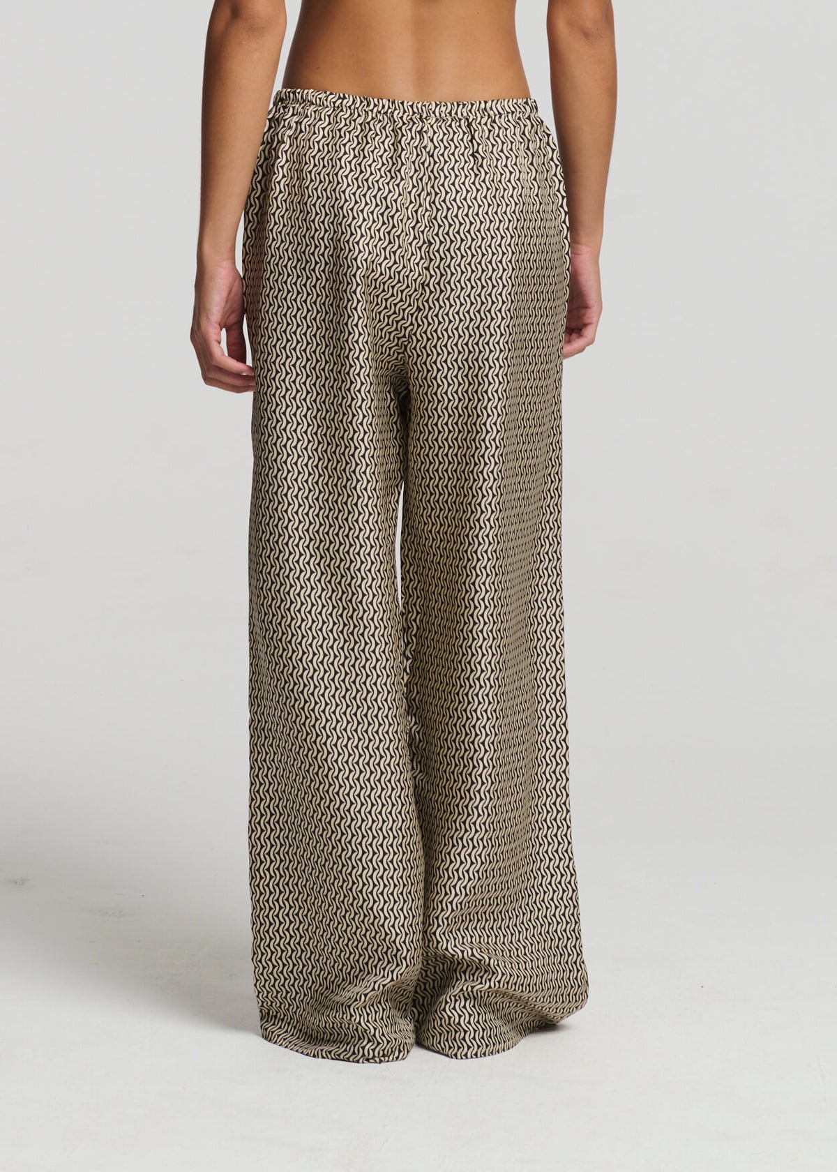 Austin Trouser Crescent Silk Twill