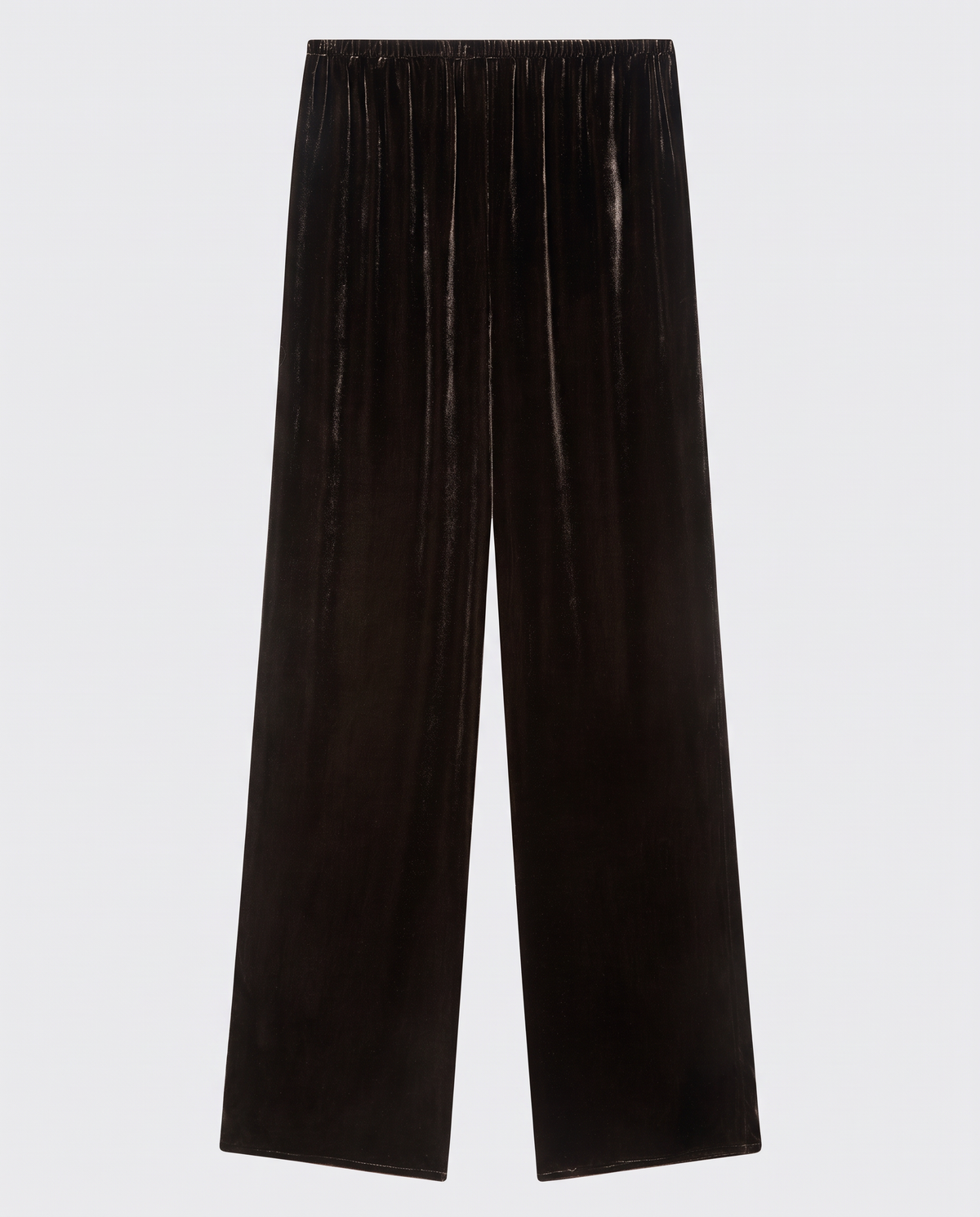 Austin Trouser Brown Silk Velvet
