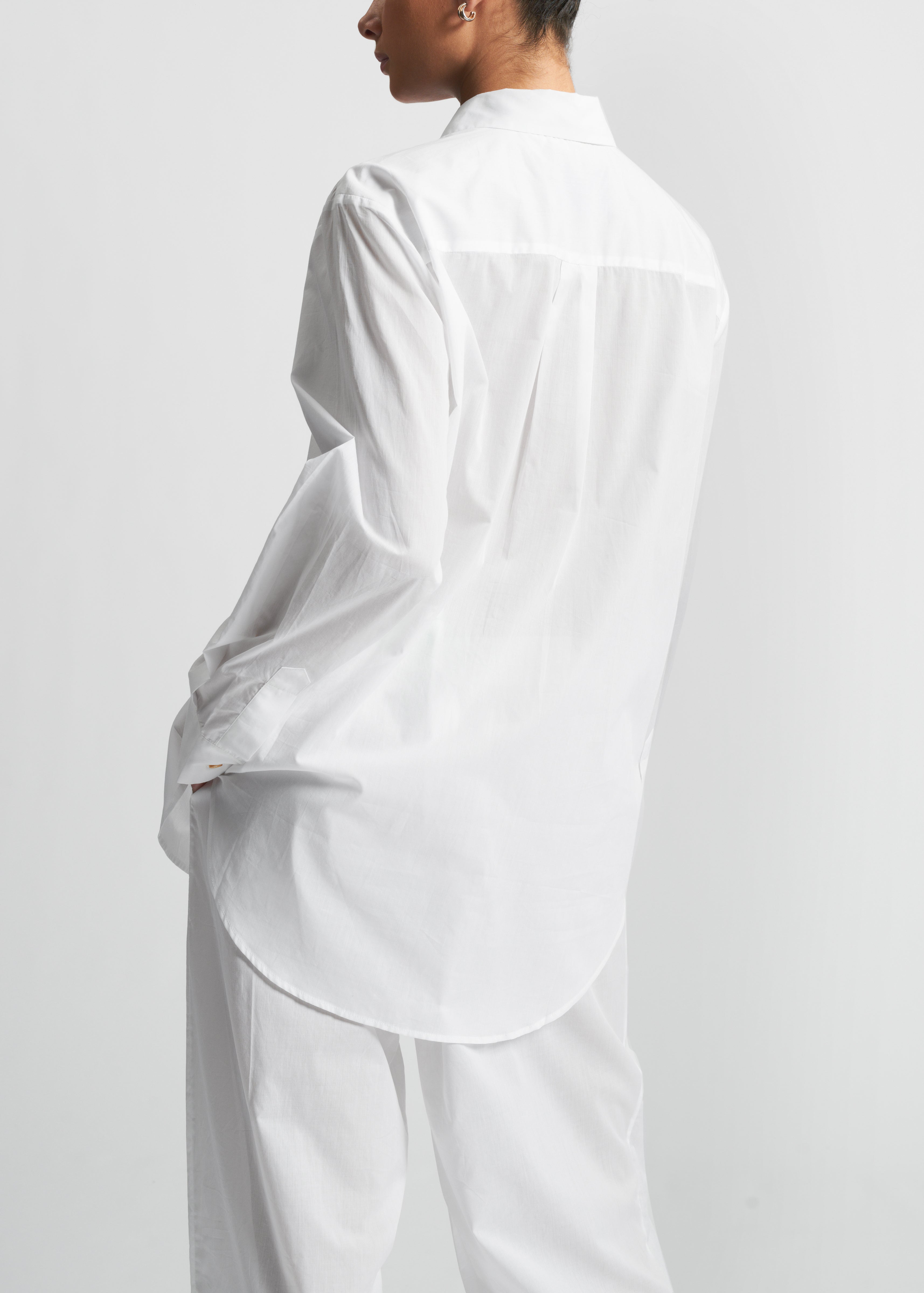 London Shirt White Cotton