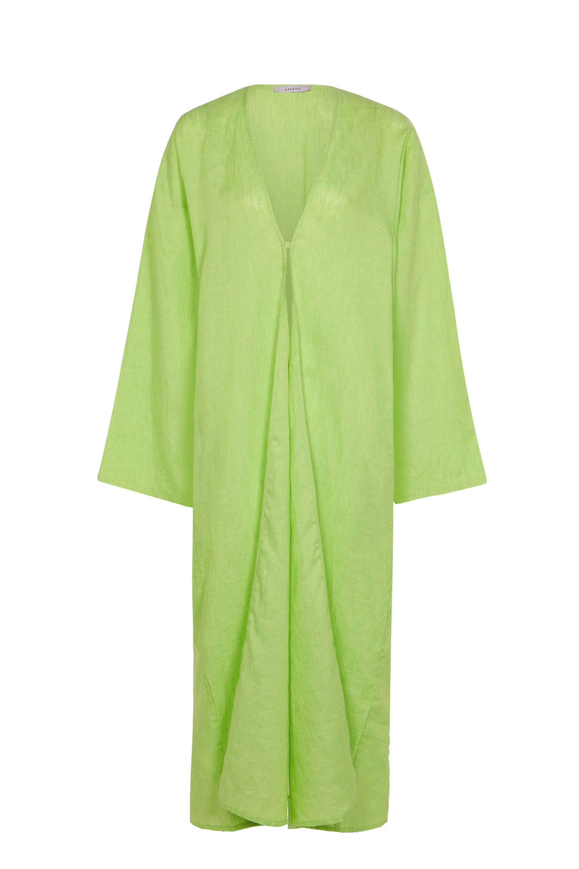 Lorenzo Robe Citrus Green Linen