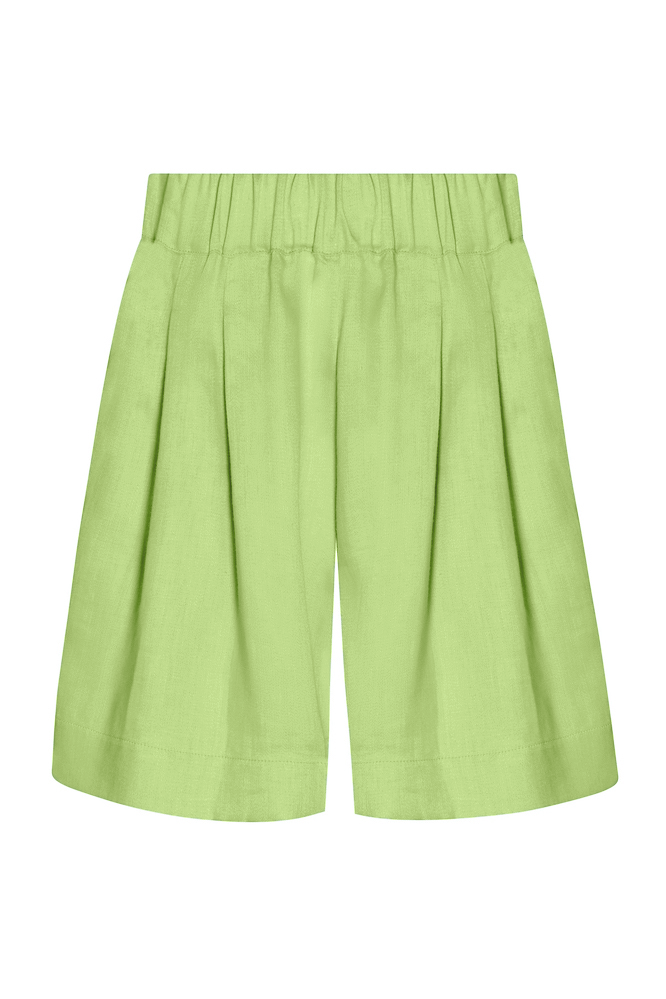 Zurich Short Citrus Green Linen