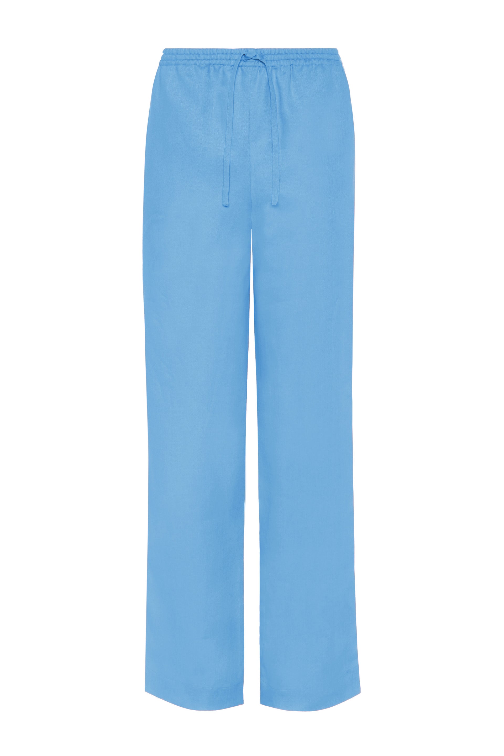 Aurelia Trousers Cornflower Blue Heavy Linen