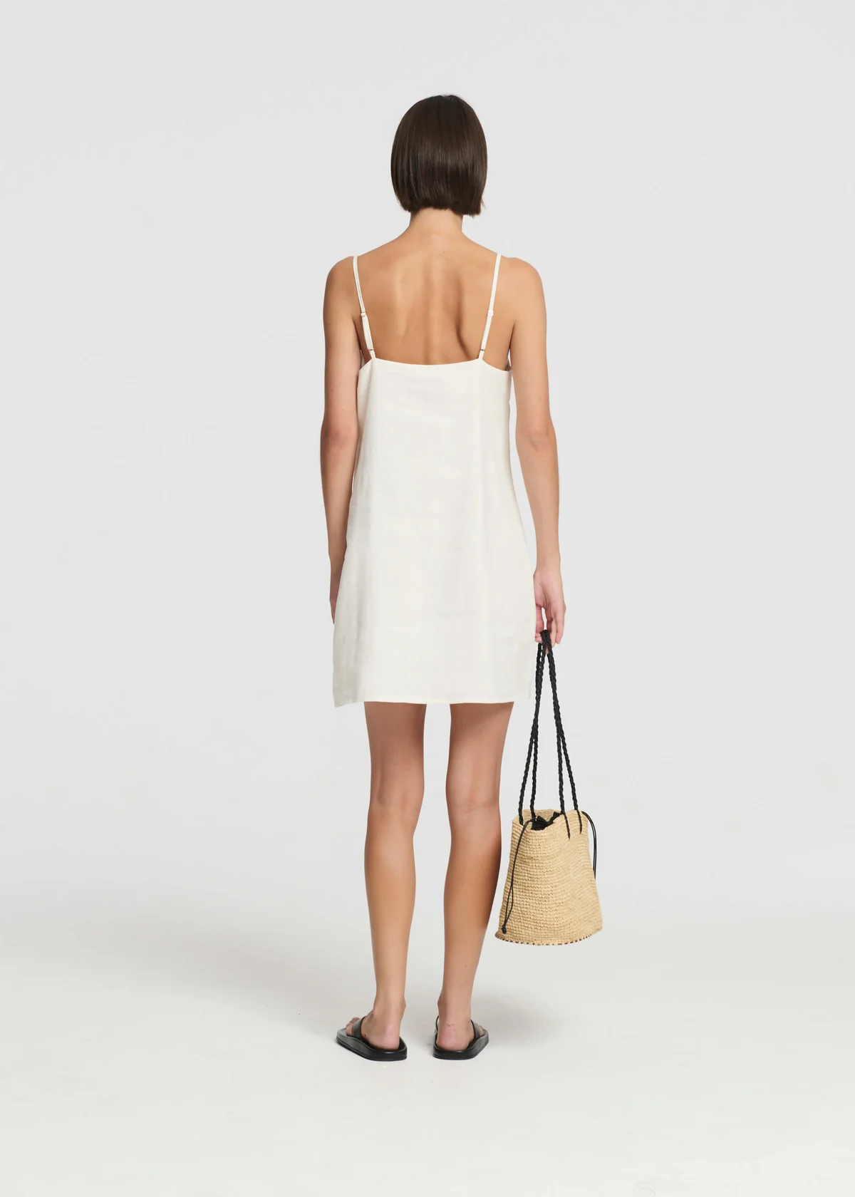 Geneva Dress Lemon Linen