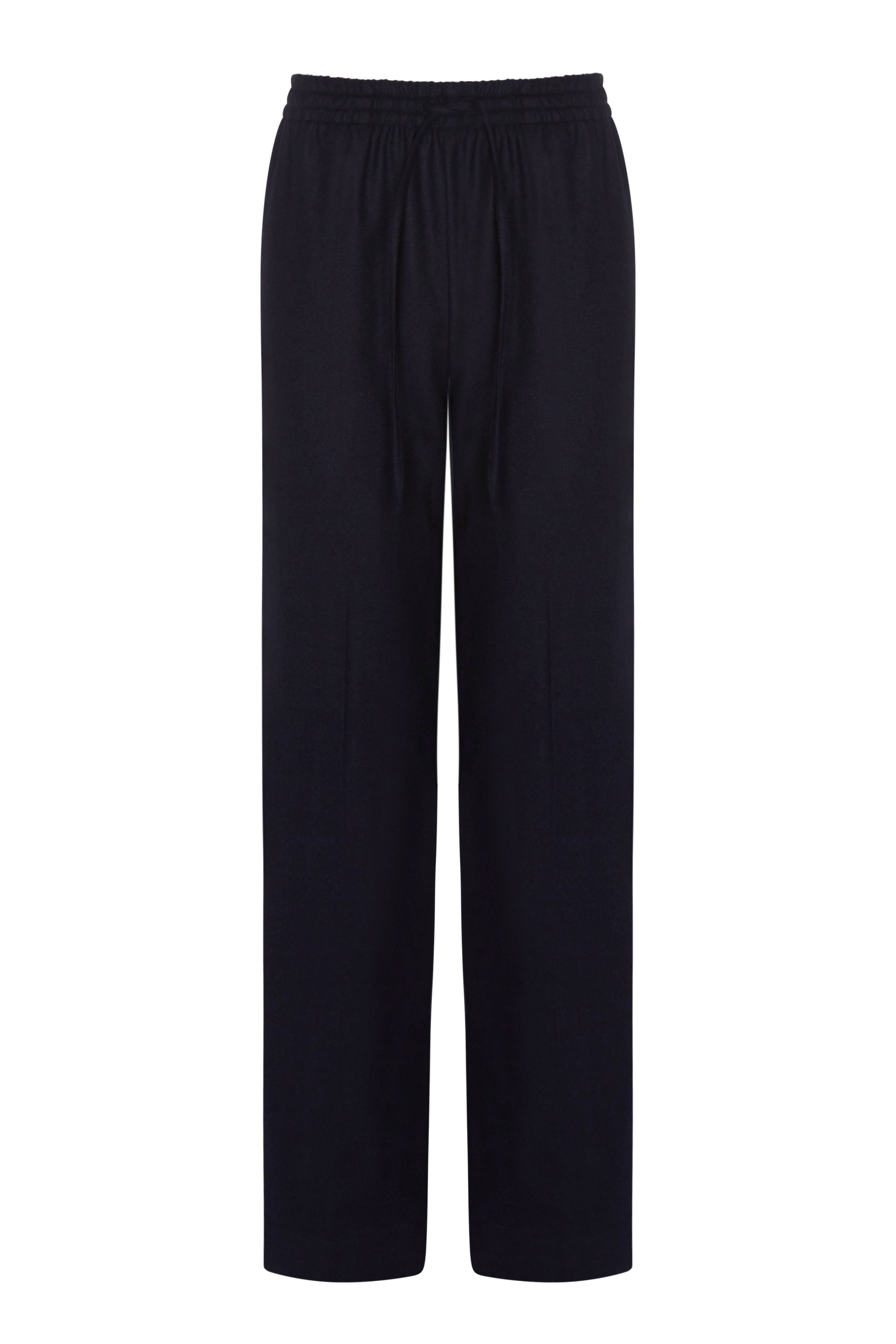 Aurelia Trouser Black Organic Heavy Linen