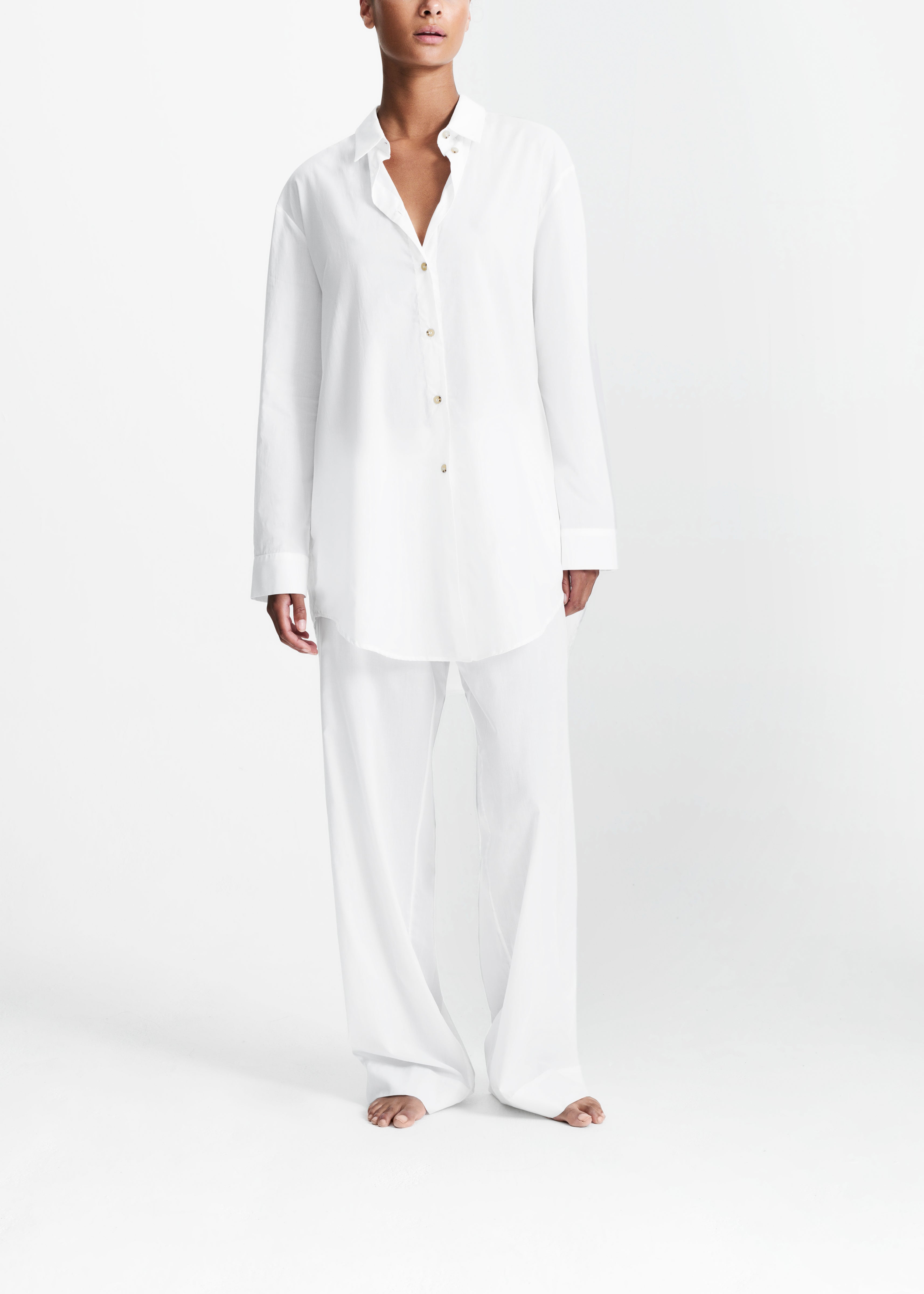 London Trouser White Cotton