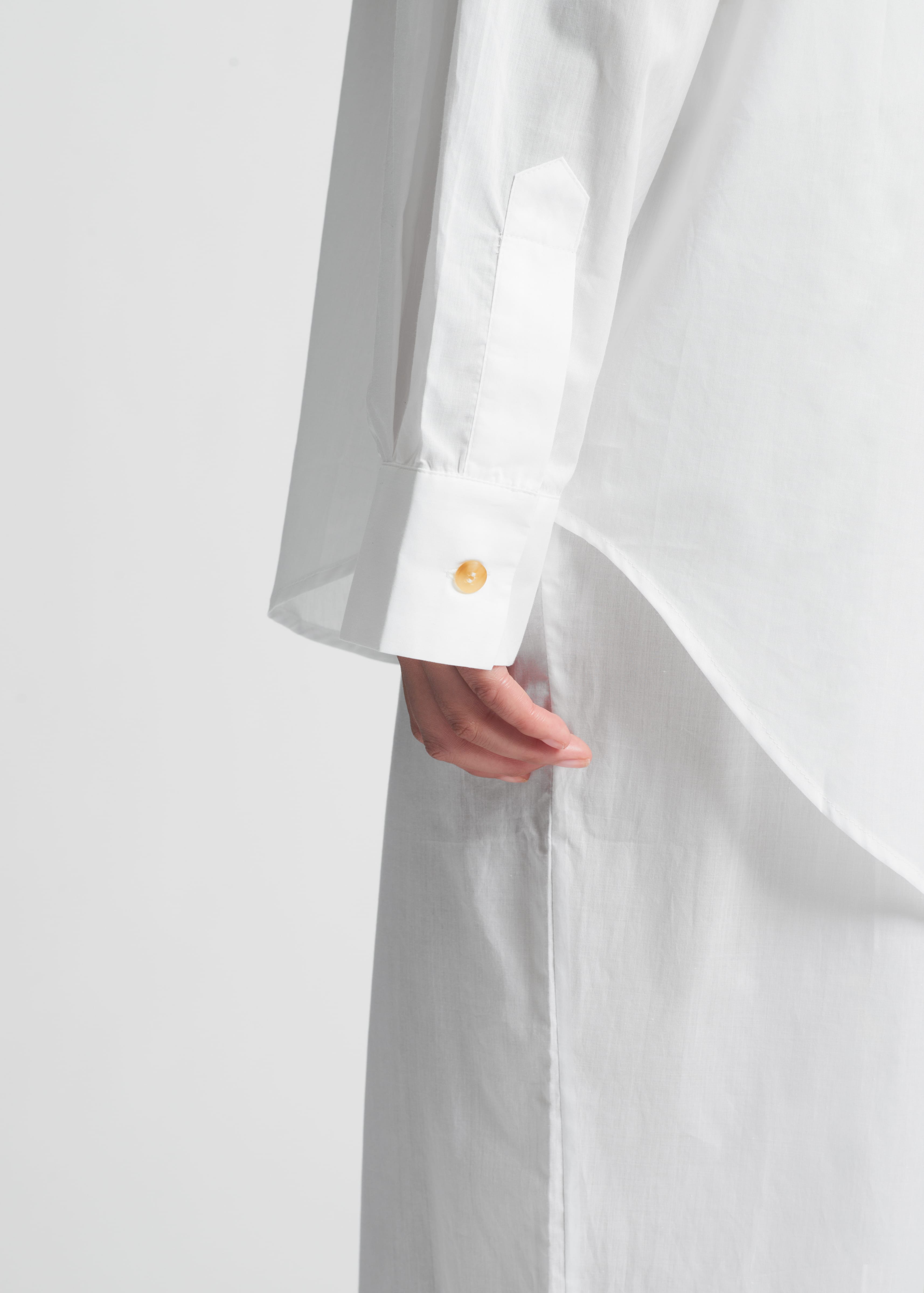 London Shirt White Cotton