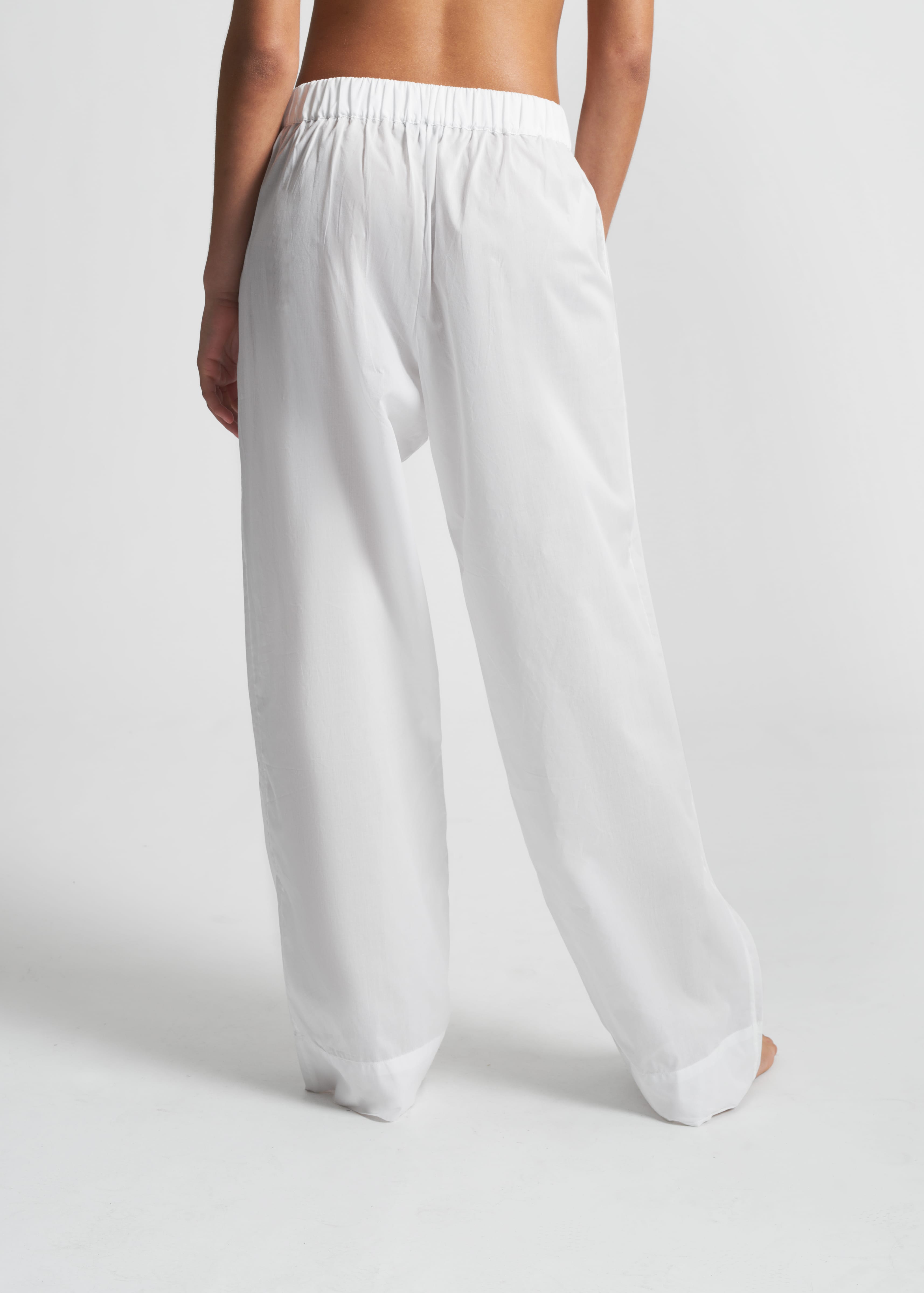 London Trouser White Cotton