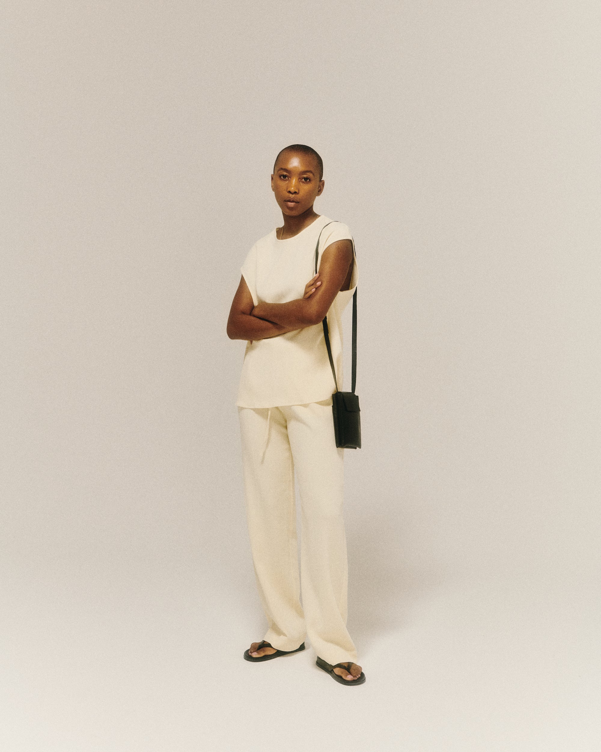 Dasha Top Papyrus Viscose Crepe