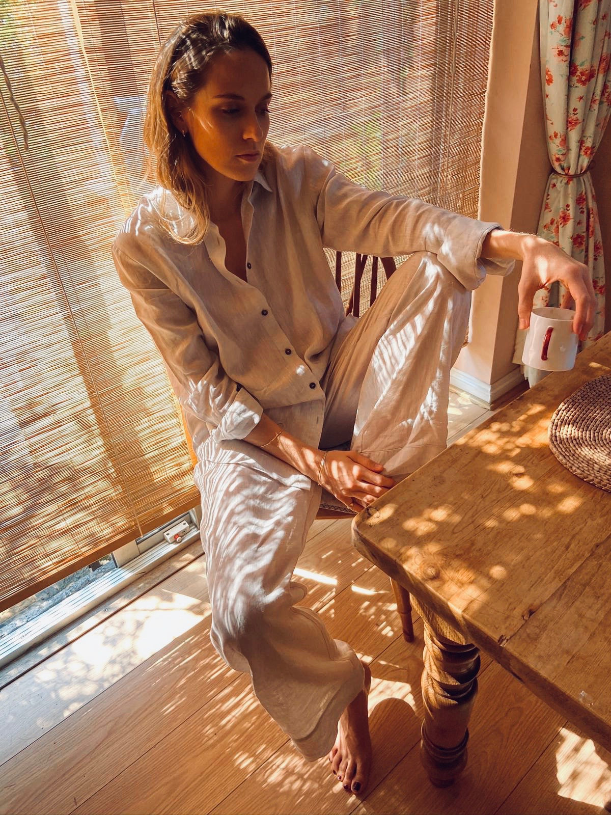 How to Style Linen, Cotton, and Silk from Home to Evening