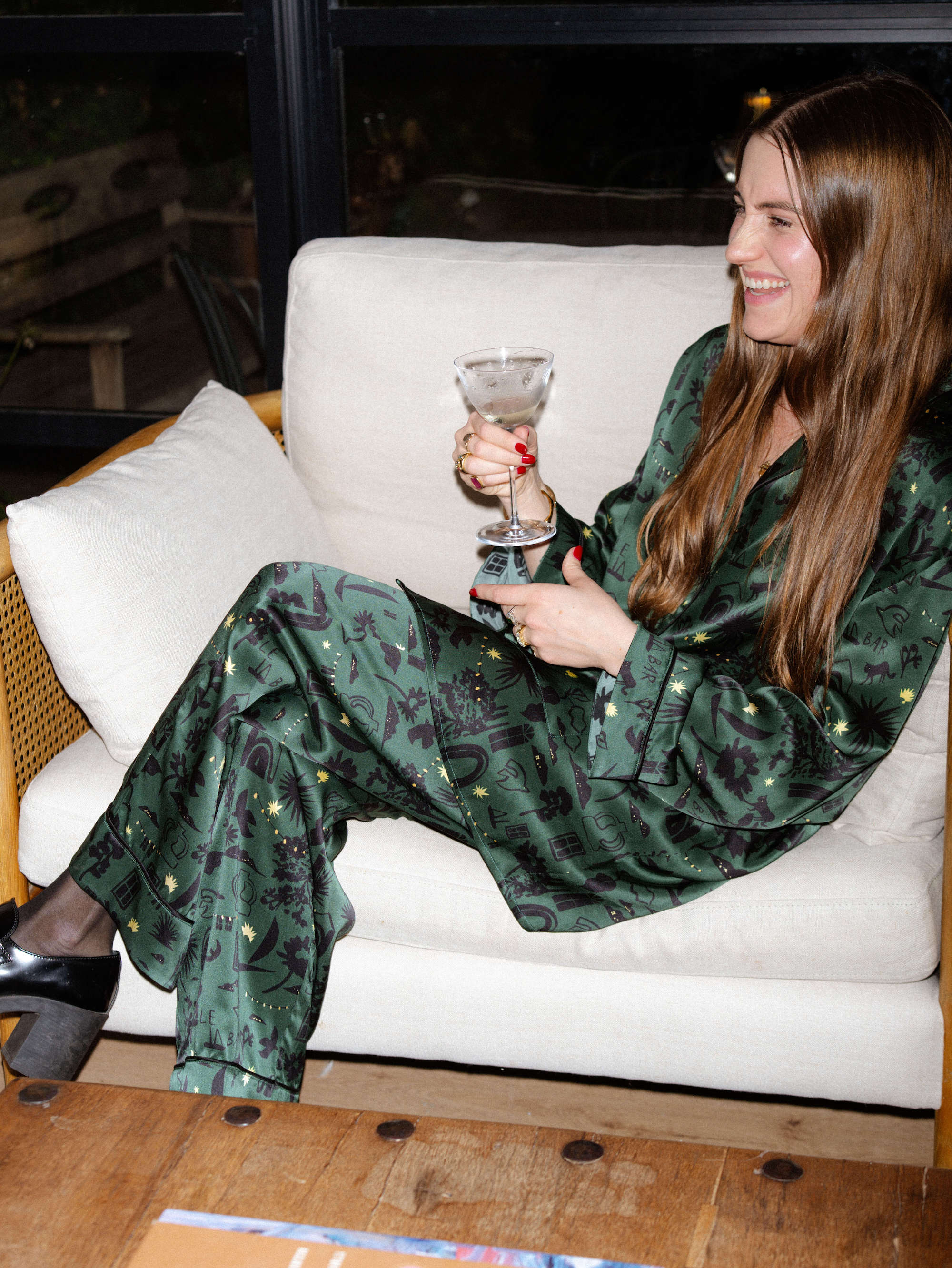 Transform a pyjama set into a smart sightseeing outfit to wear with confidence