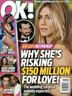 Magazine cover with a close-up of a blonde woman and inset images of people in formal and casual wear with bold headlines