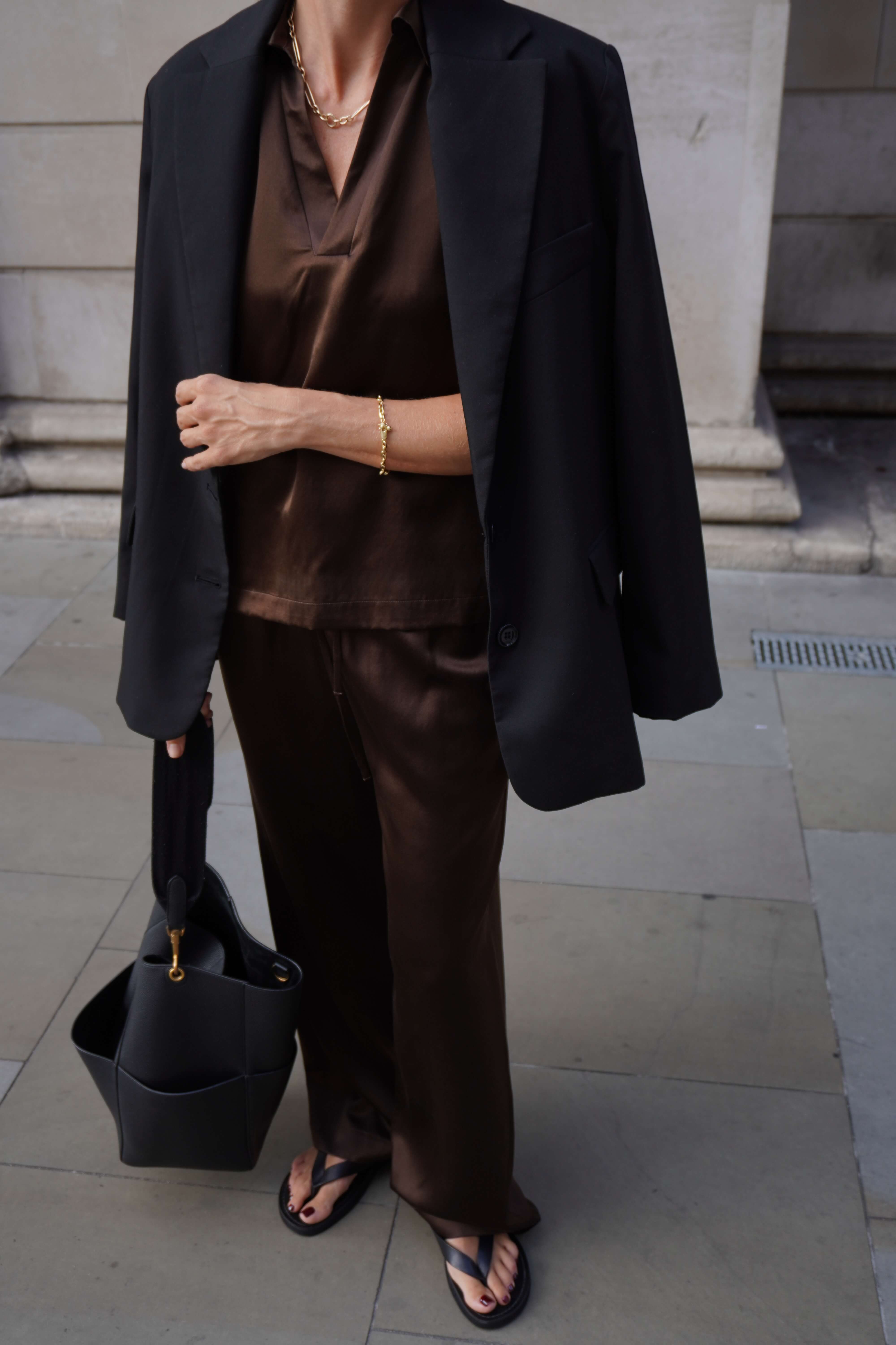5 Fit and Proportion Rules for a Polished Blazer and Pyjamas Look, Not Costume-like
