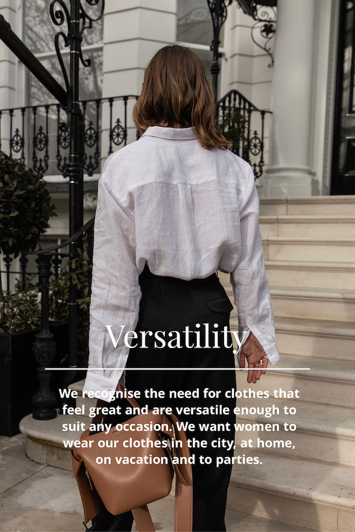 How to Style an Oversized White Linen Shirt for a Polished, Relaxed Silhouette