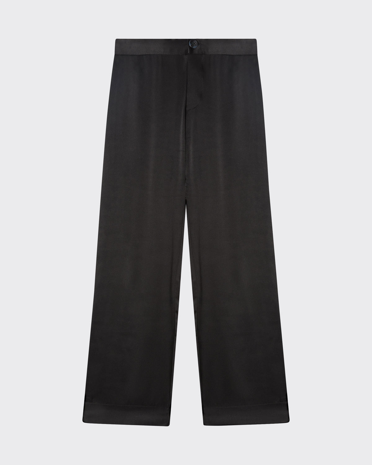 Antibes Trouser Black Silk Satin