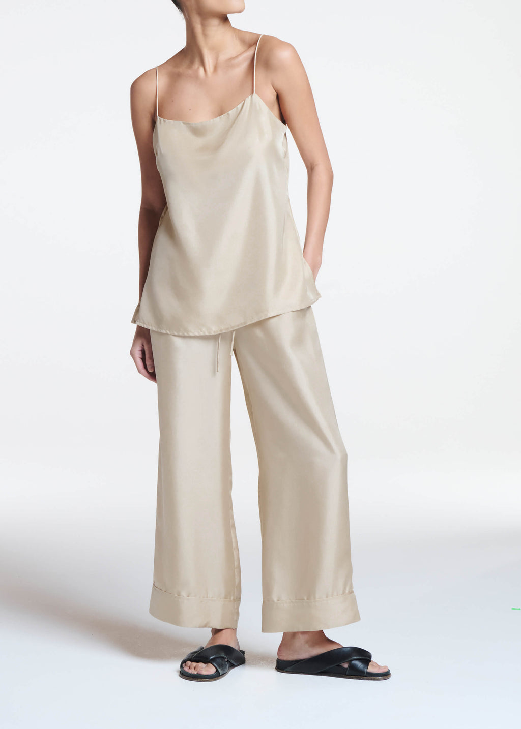 Brescia Trouser Silk Twill