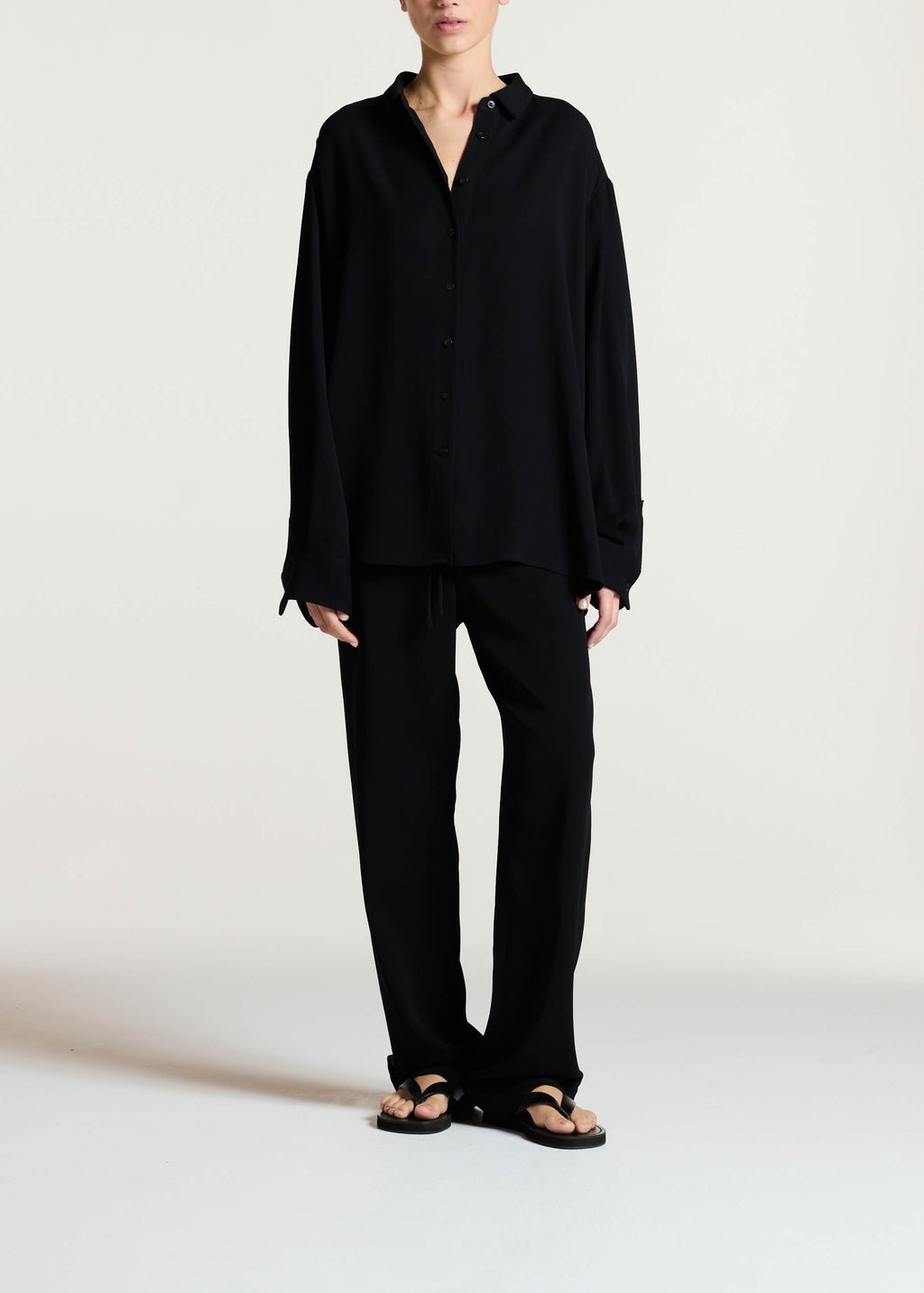 Aurelia Trouser Textured Viscose Crepe