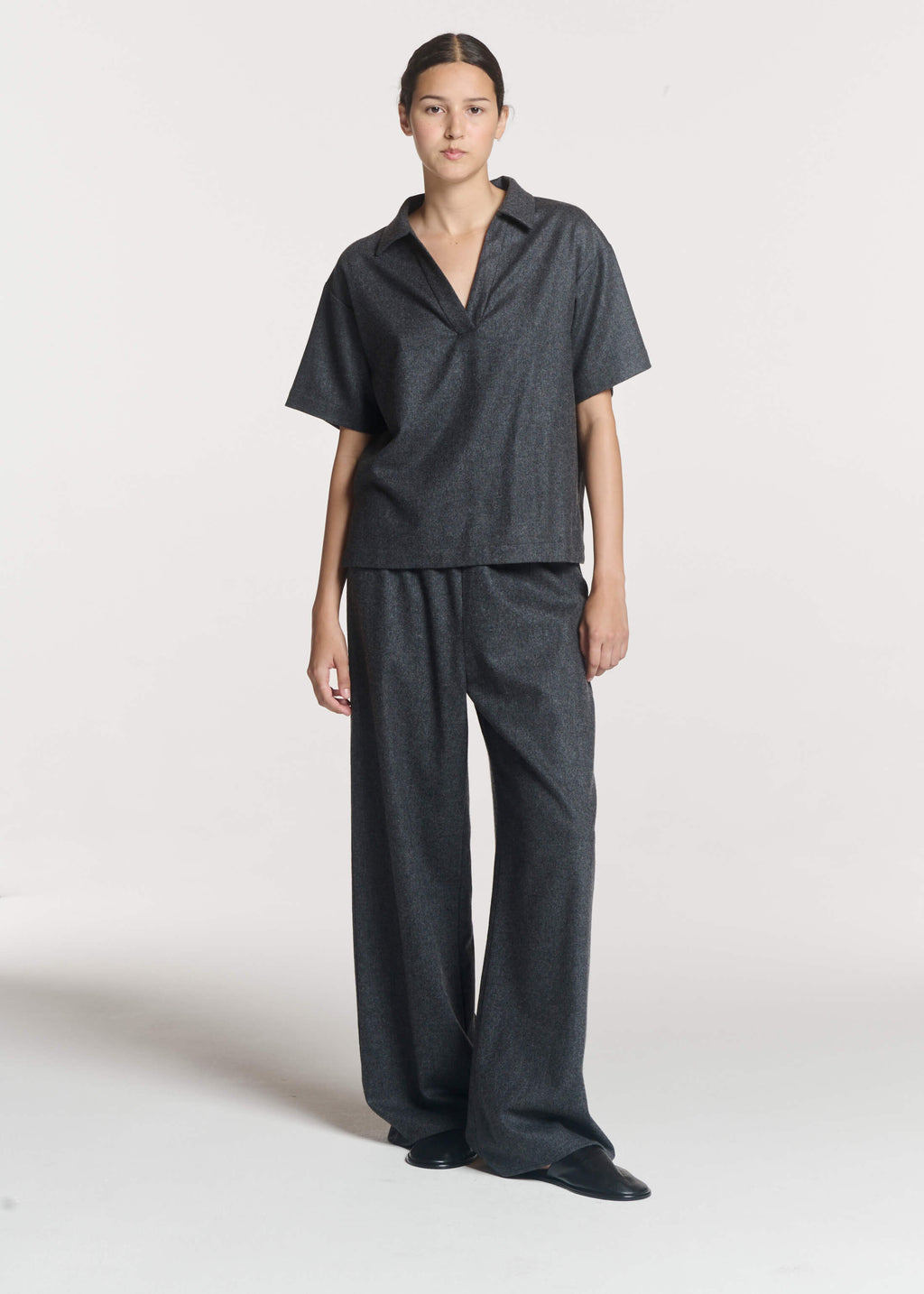 Austin Trousers Wool Cashmere Flannel