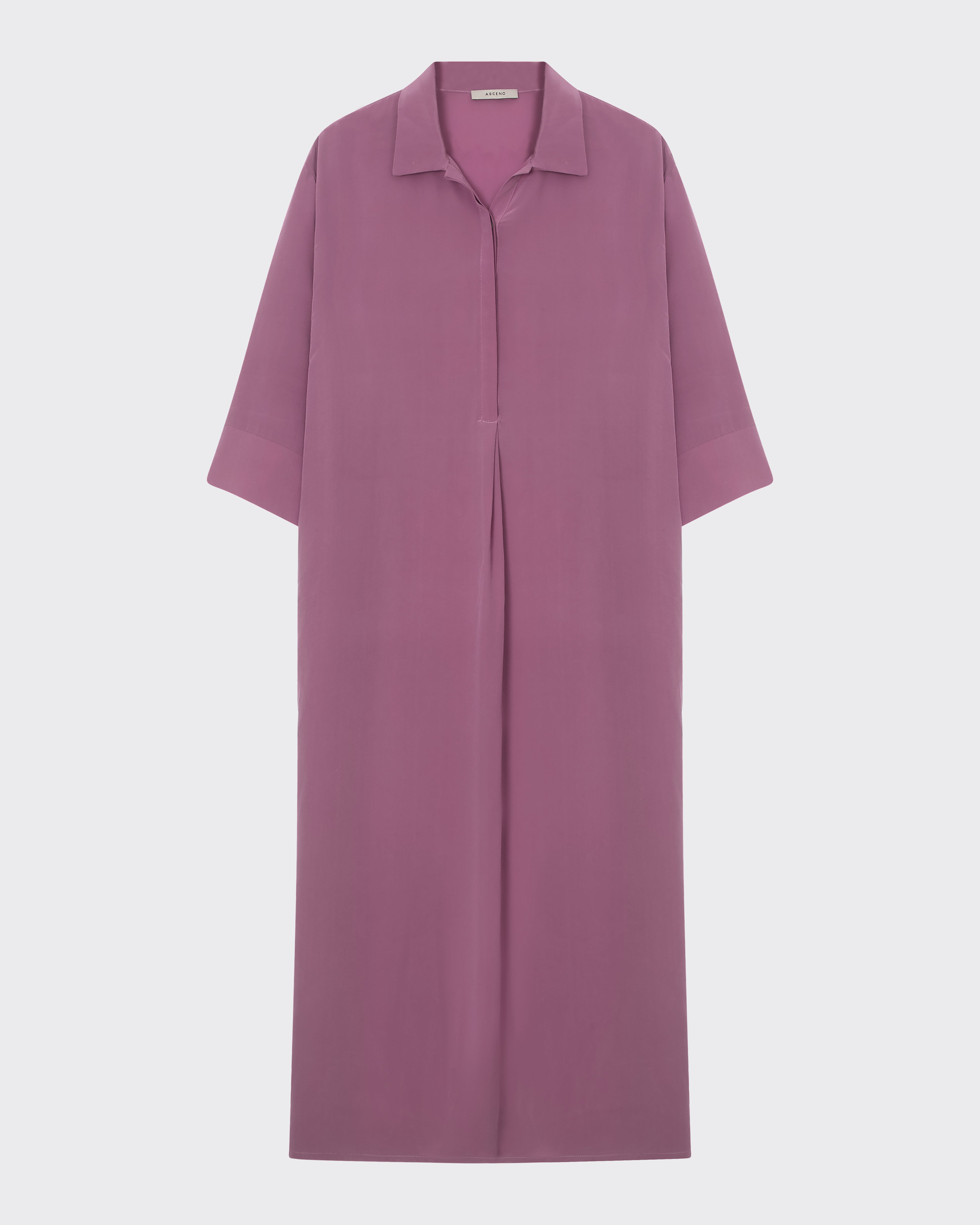 Enna Dress Rose Pink Silk Crepe