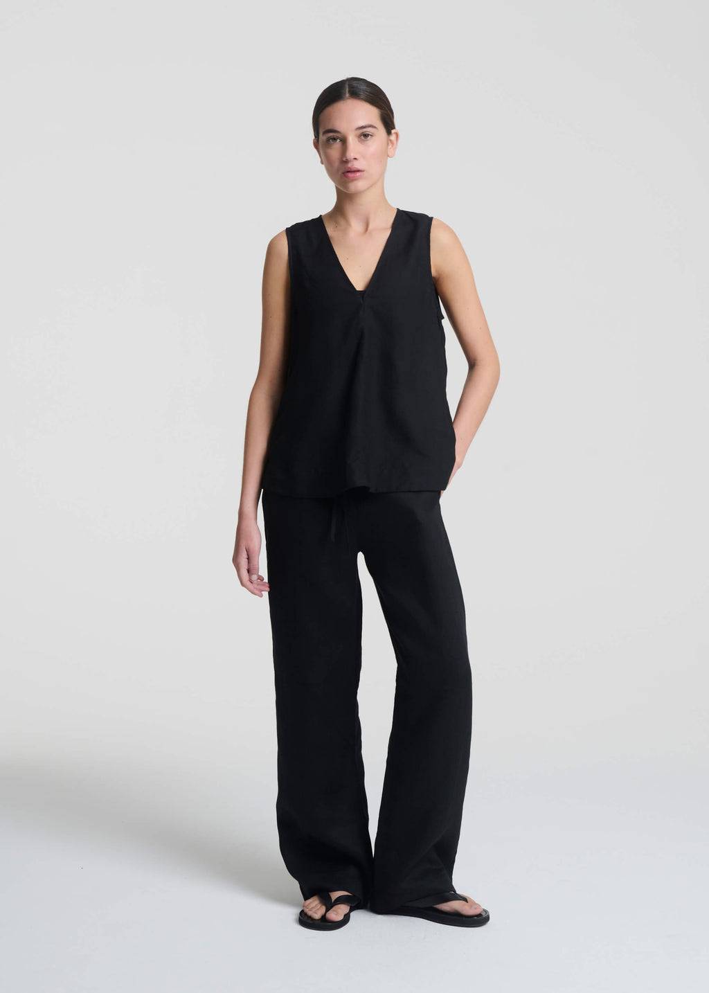 Aurelia Trouser Organic Heavy Linen