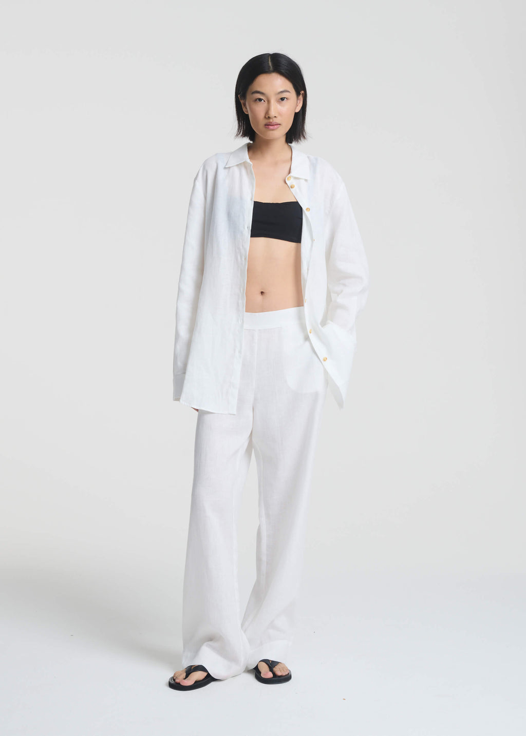 London Trouser Organic Linen