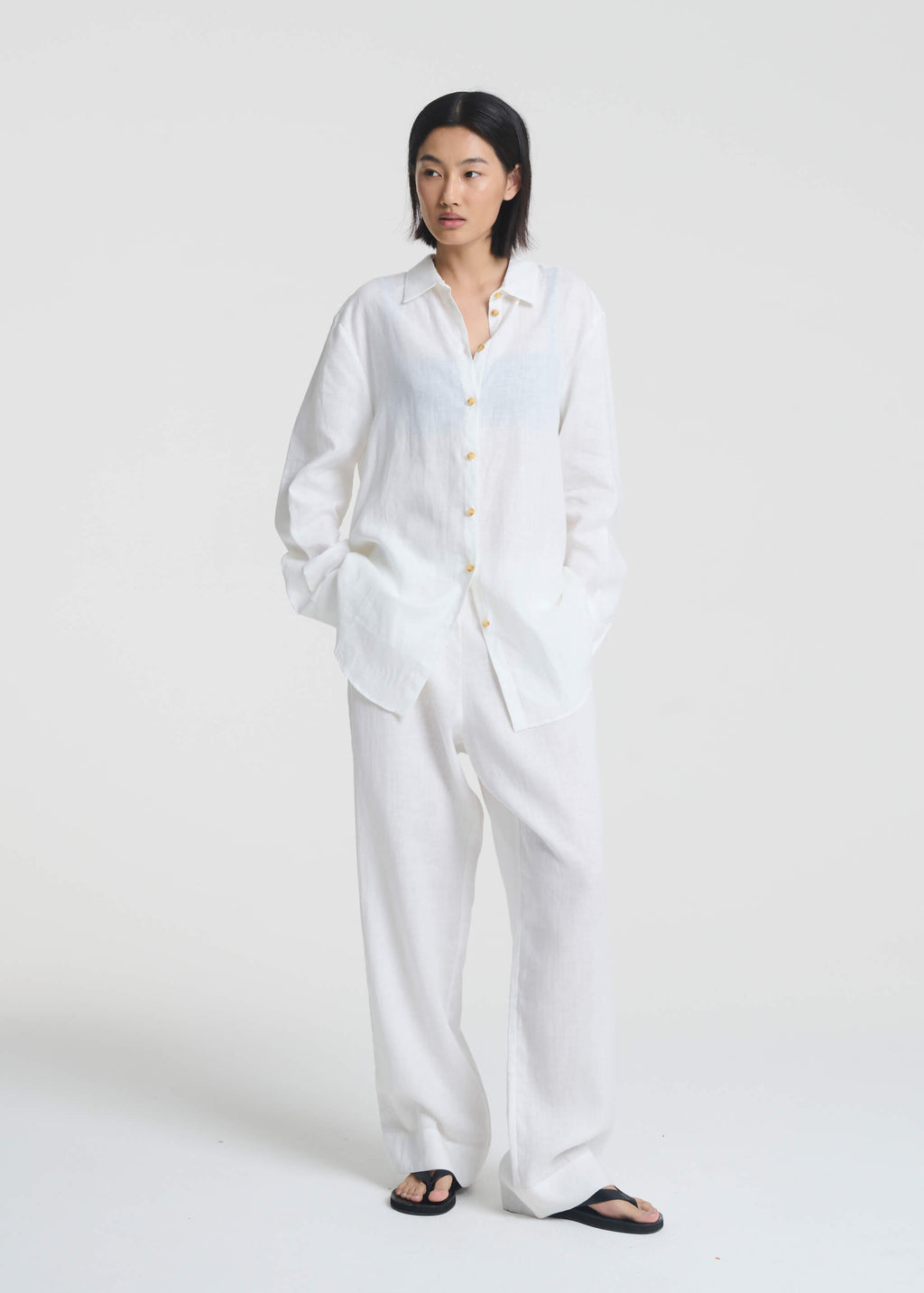 London Shirt Organic Linen