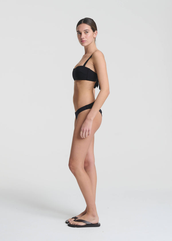 Portofino Bikini Top Black