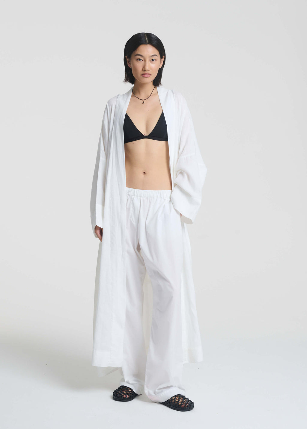Athens Robe Organic Linen