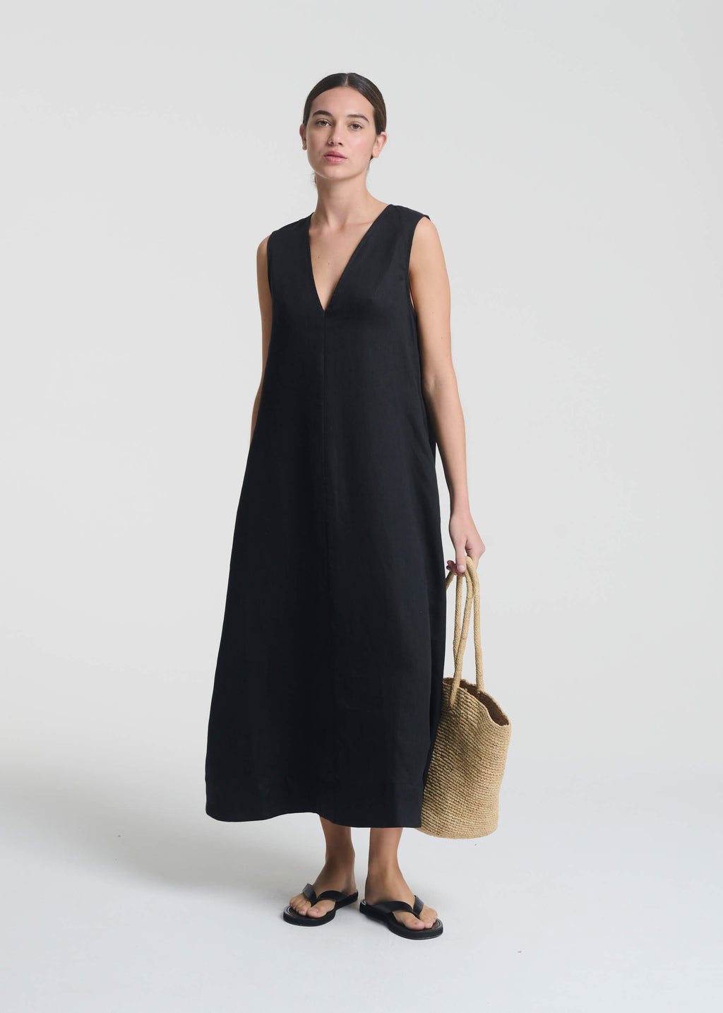Nisha Dress Organic Linen