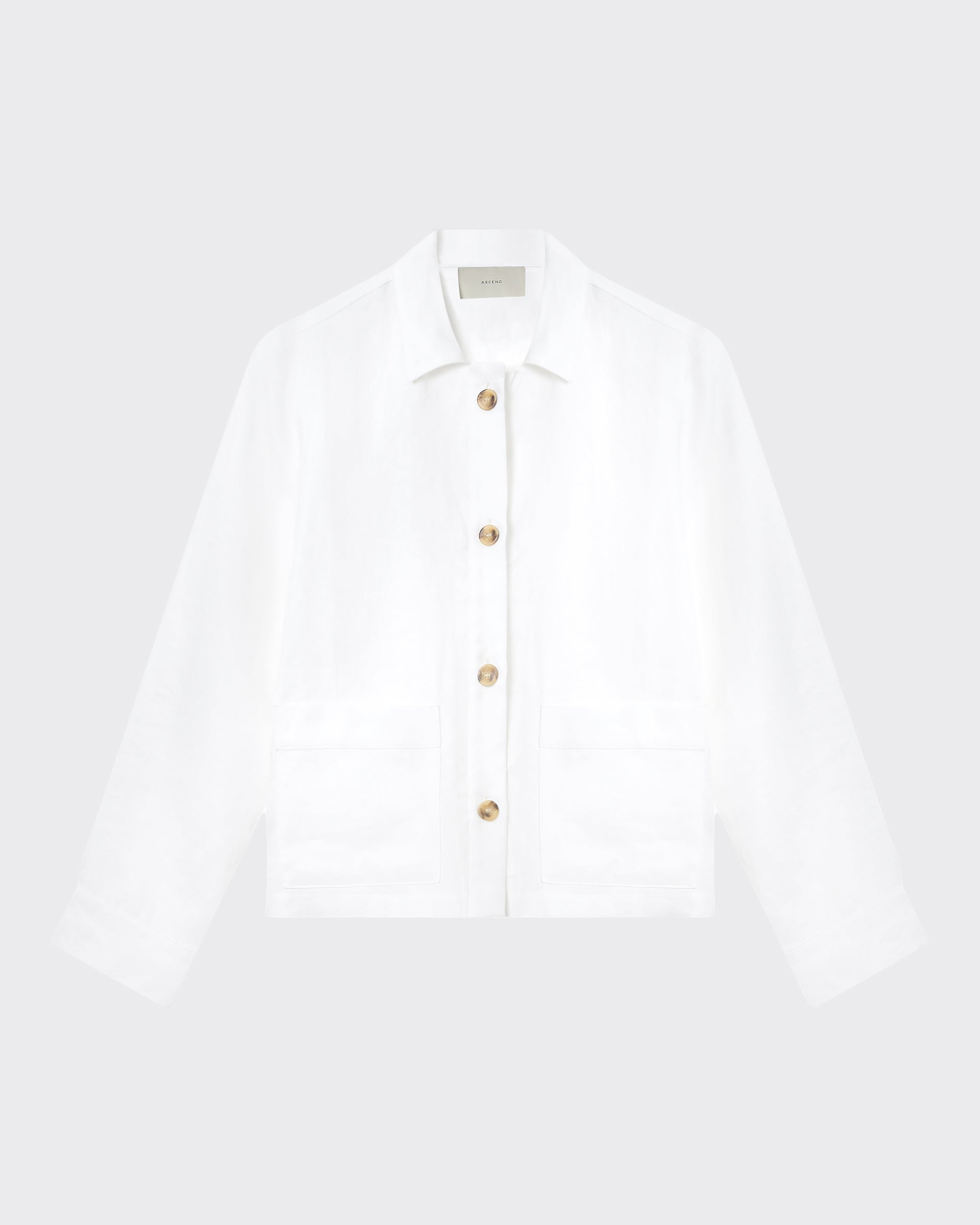 Miami Jacket Off White Heavy Linen