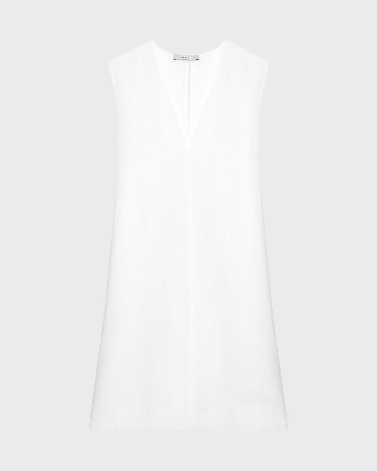Nisha Dress Off White Heavy Linen
