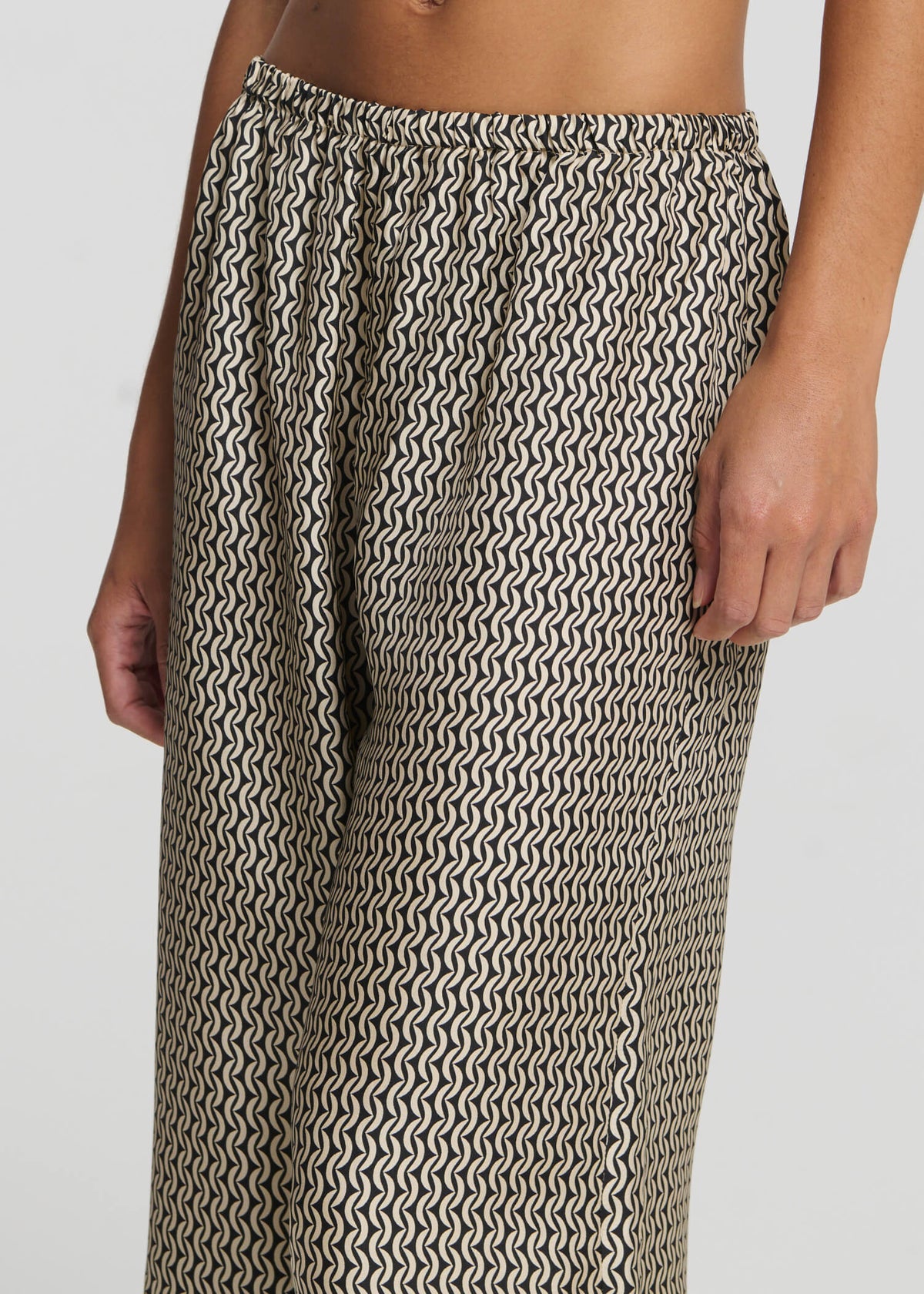 Austin Trouser Crescent Silk Twill