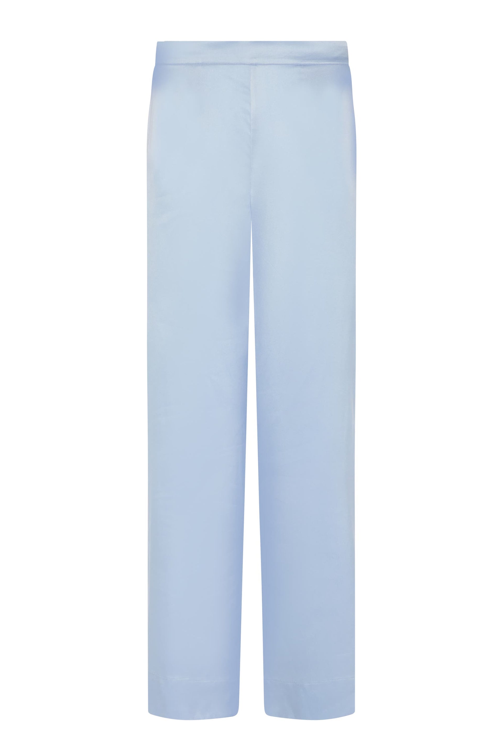 London Sky Blue Silk Charmeuse Pyjama Bottom