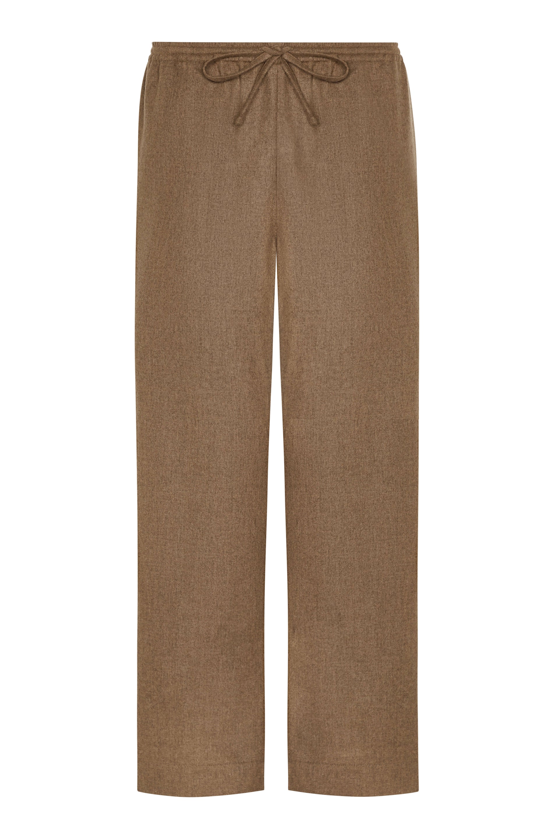 Aurelia Trouser Camel Wool Flannel