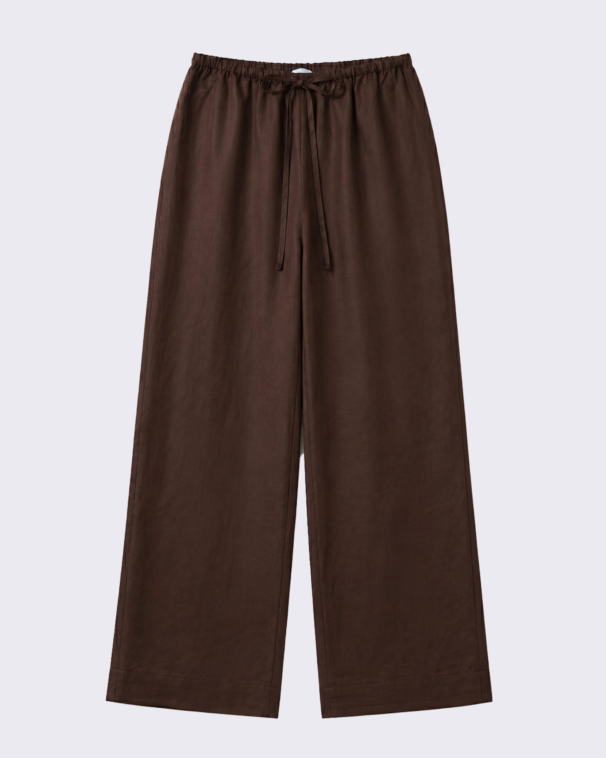 Trouser Espresso Silk Twill