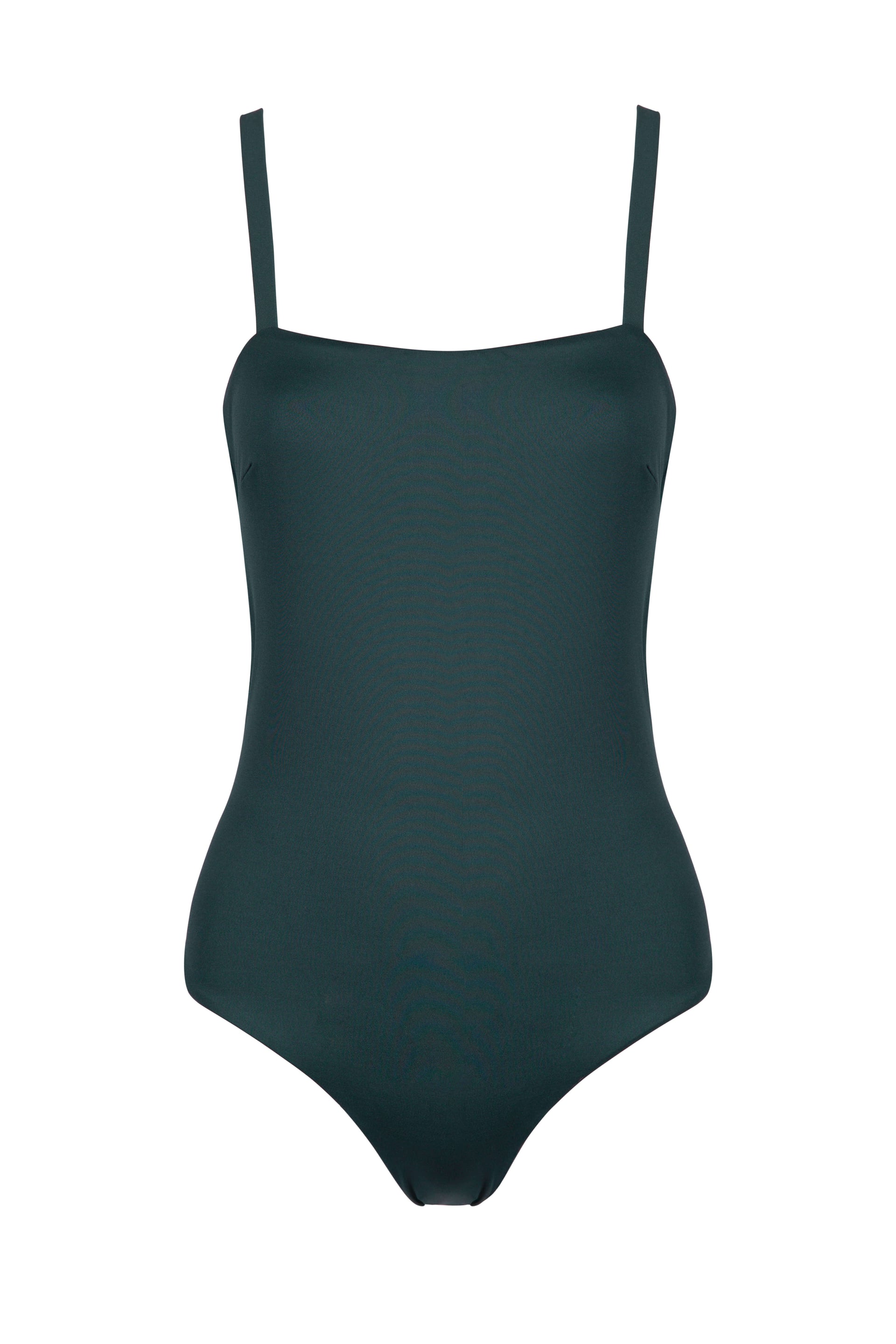 Palma Square Neck Swimsuit Teal
