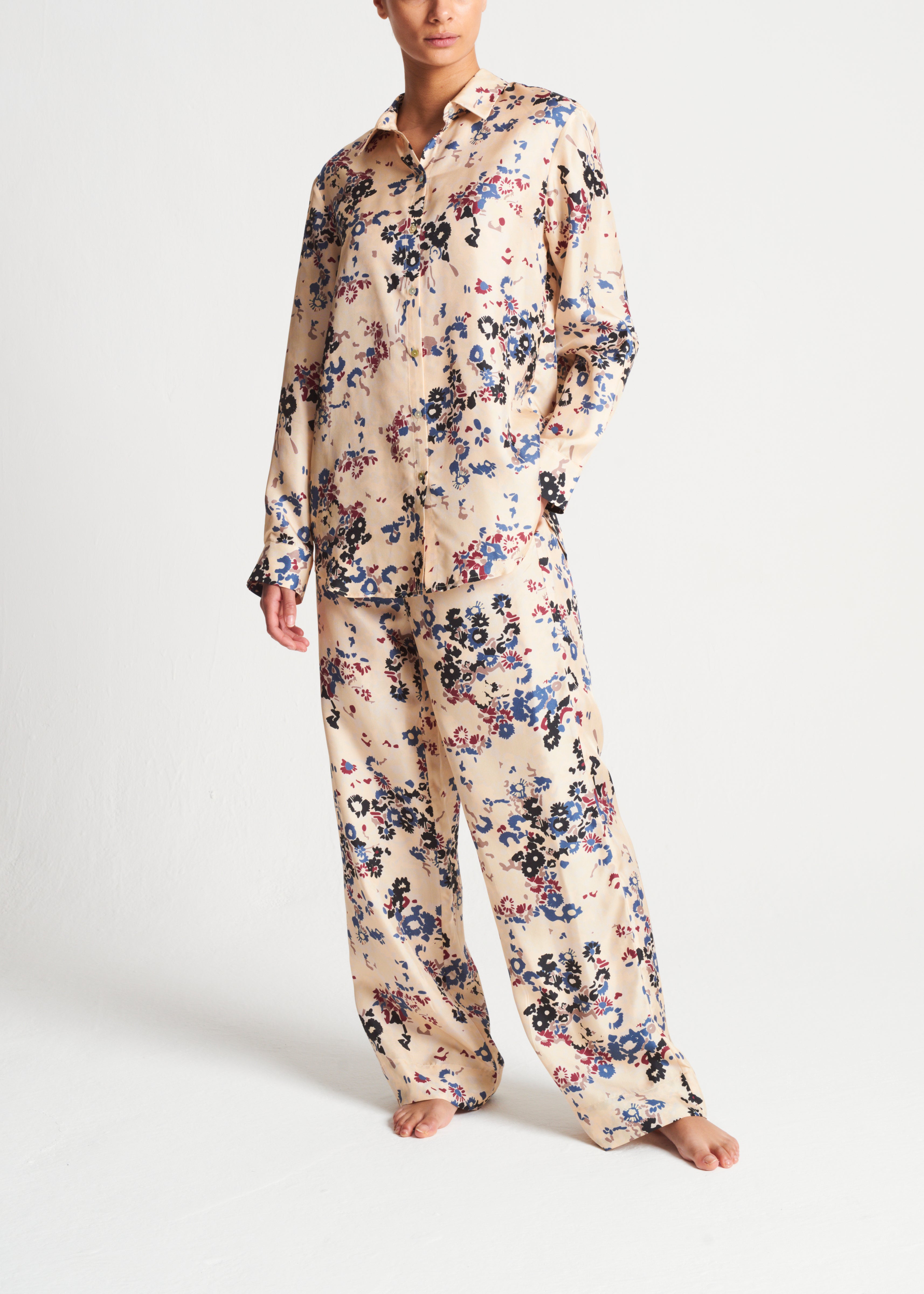 Asceno Cream Shirt S main image 1