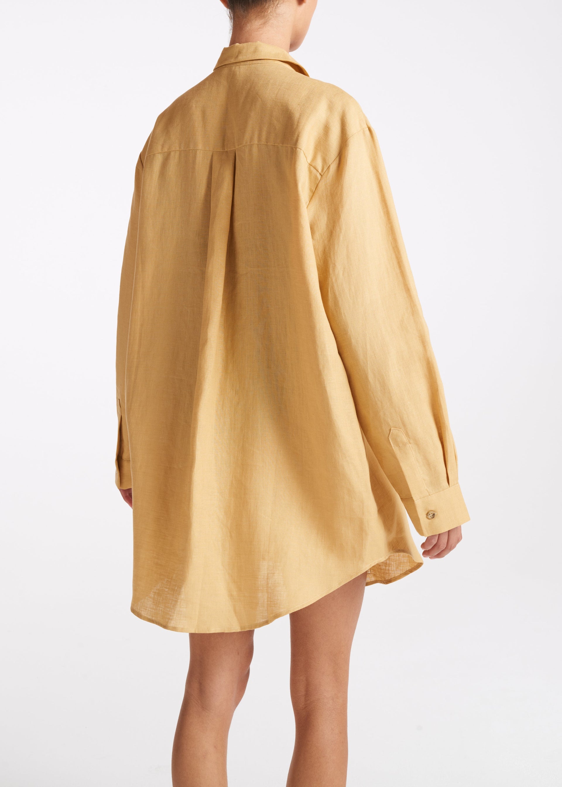 Formentera Shirt Barley Lightweight Linen